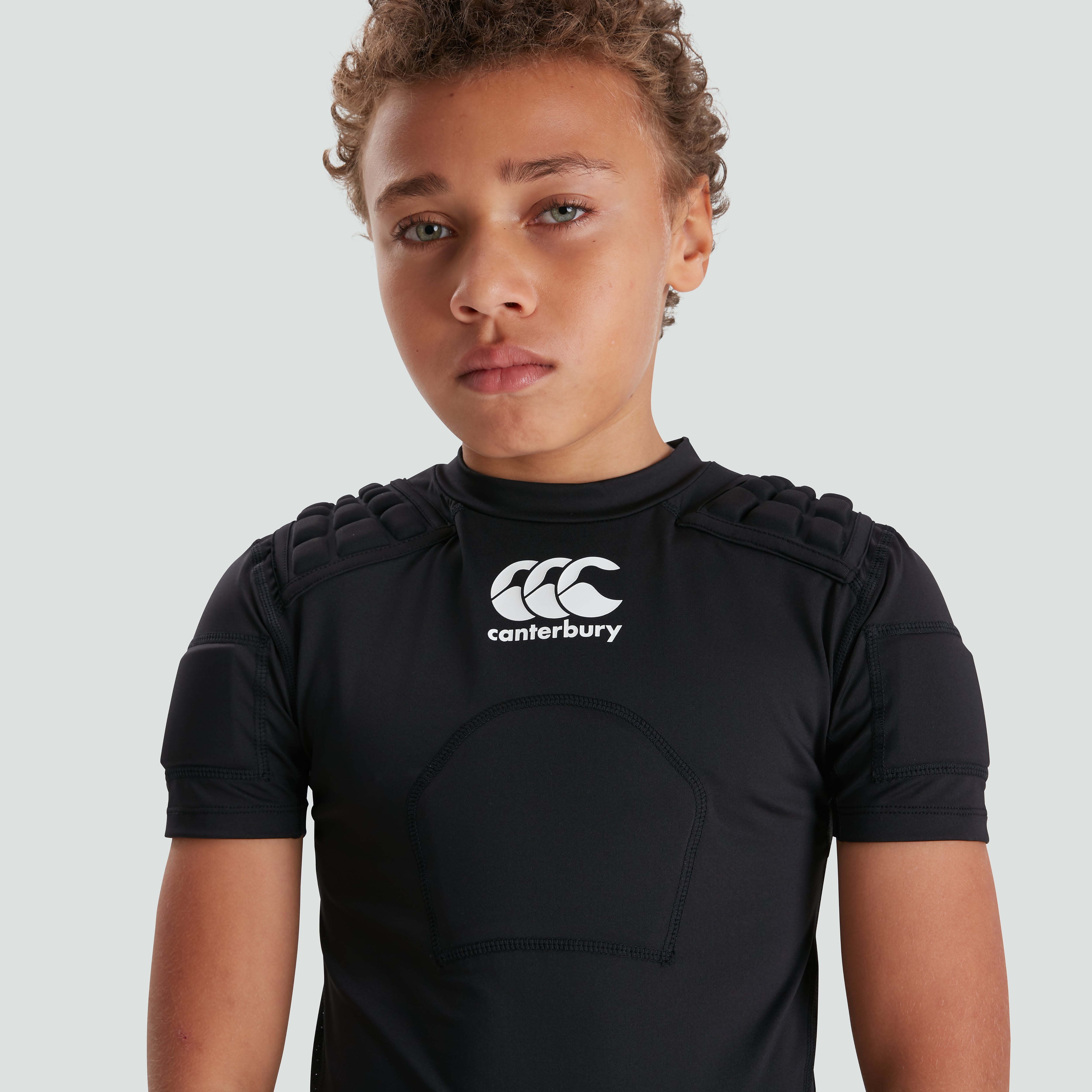 canterbury-ccc-pro-protection-peto-junior-unisex-negro image 8