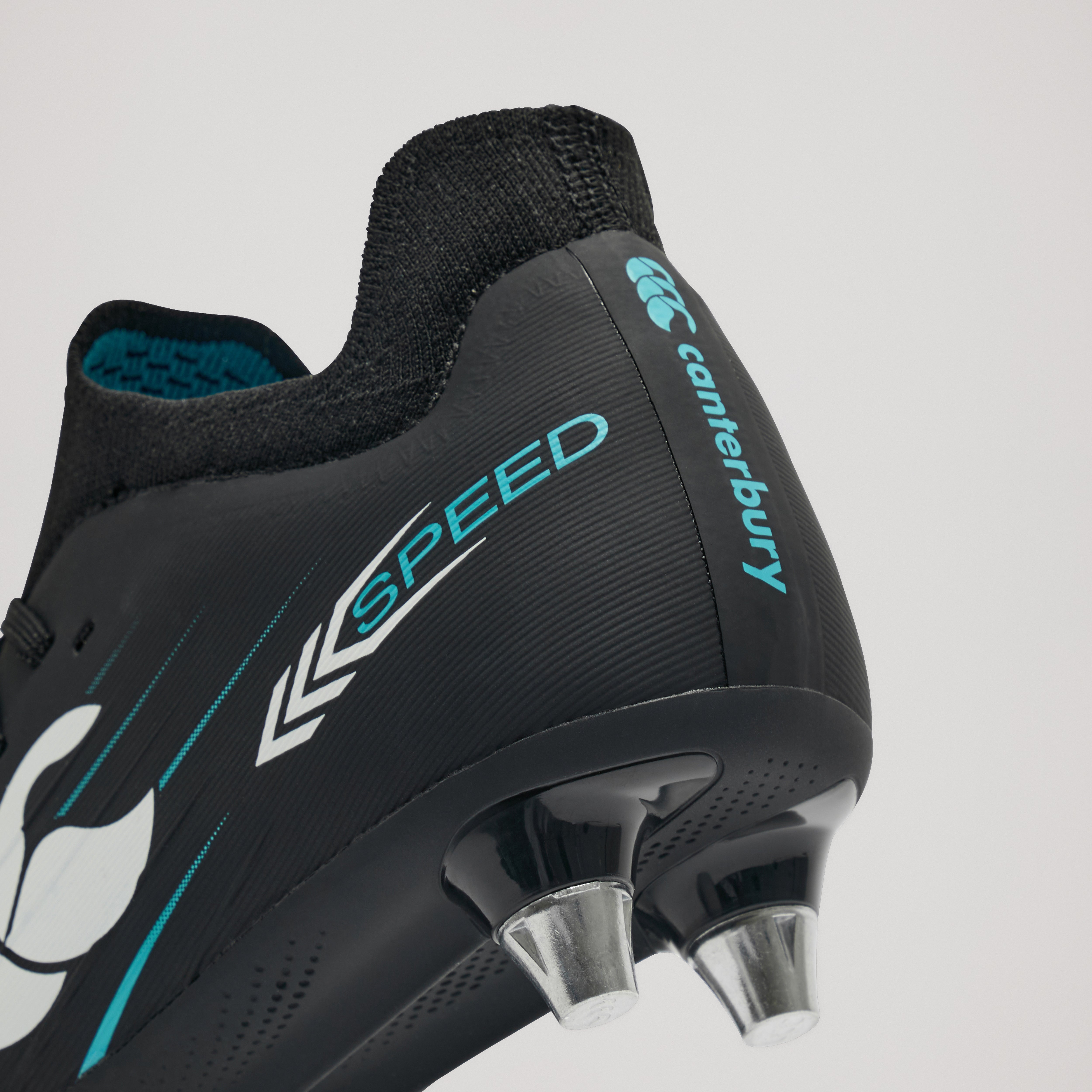canterbury-speed-falcon-2-0-pro-botas-rugby-suelo-blando-junior-negras image 5