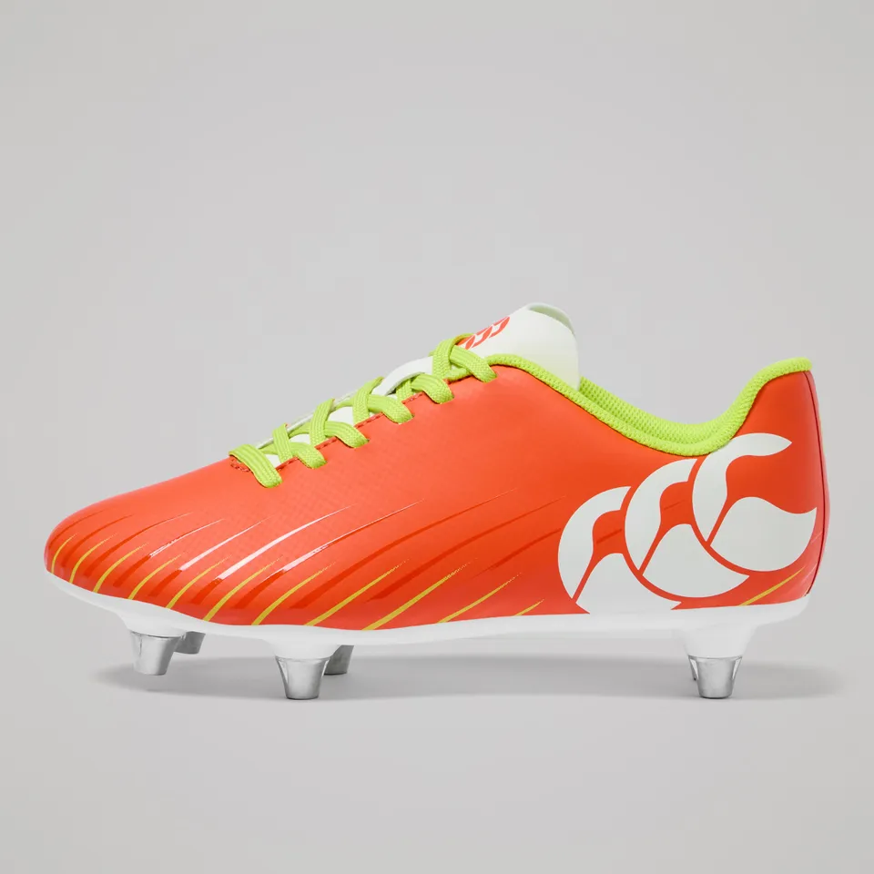 botas-de-rugby-canterbury-speed-falcon-soft-ground-naranjas-para-junior-unisex image 1