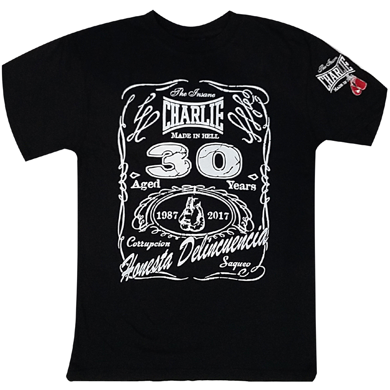 charlie-boxing-camiseta-30-aniversario-negra-de-algod-n-con-bordado-charlie-en-m image 1