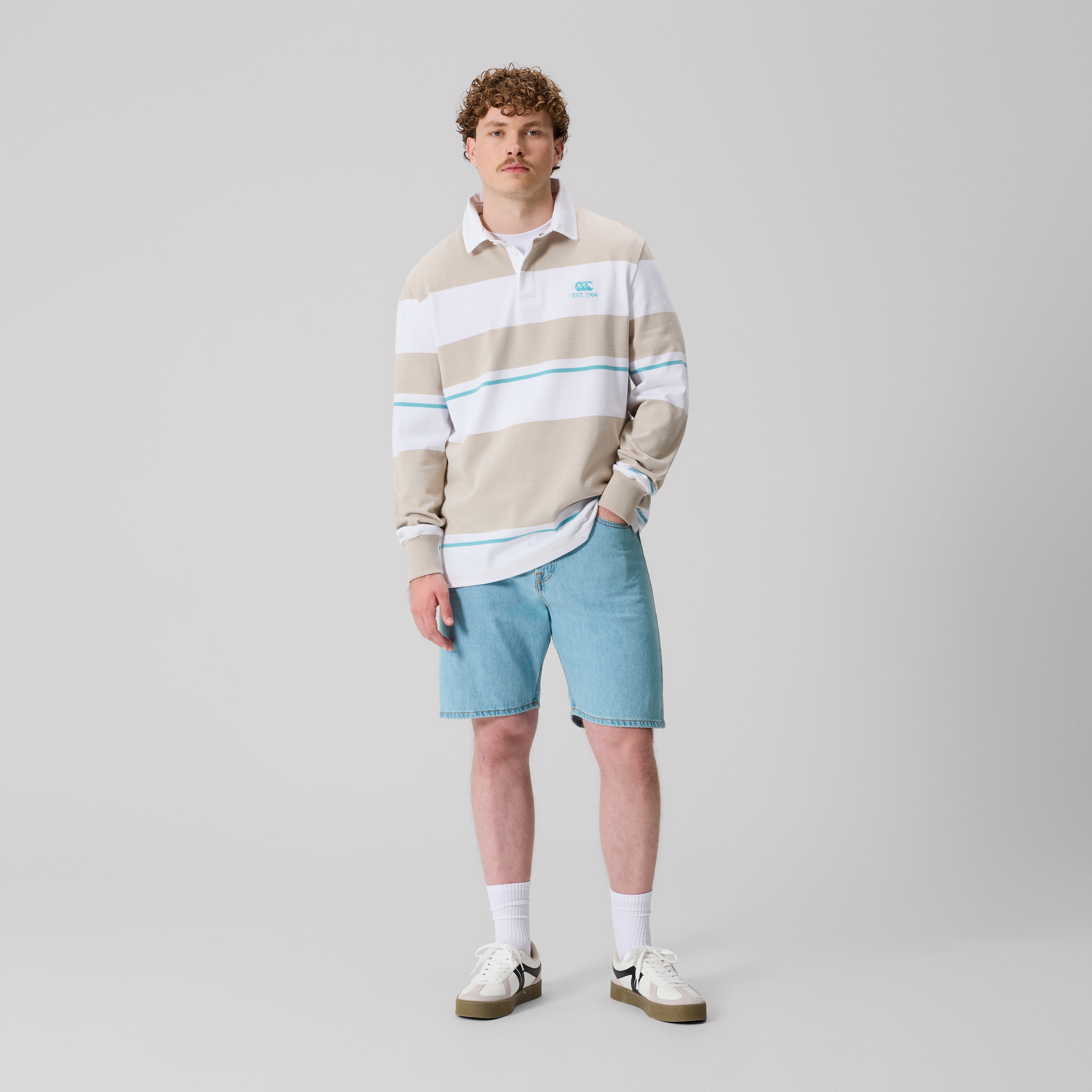 camiseta-de-rugby-canterbury-multi-stripe-para-hombre-beige image 3