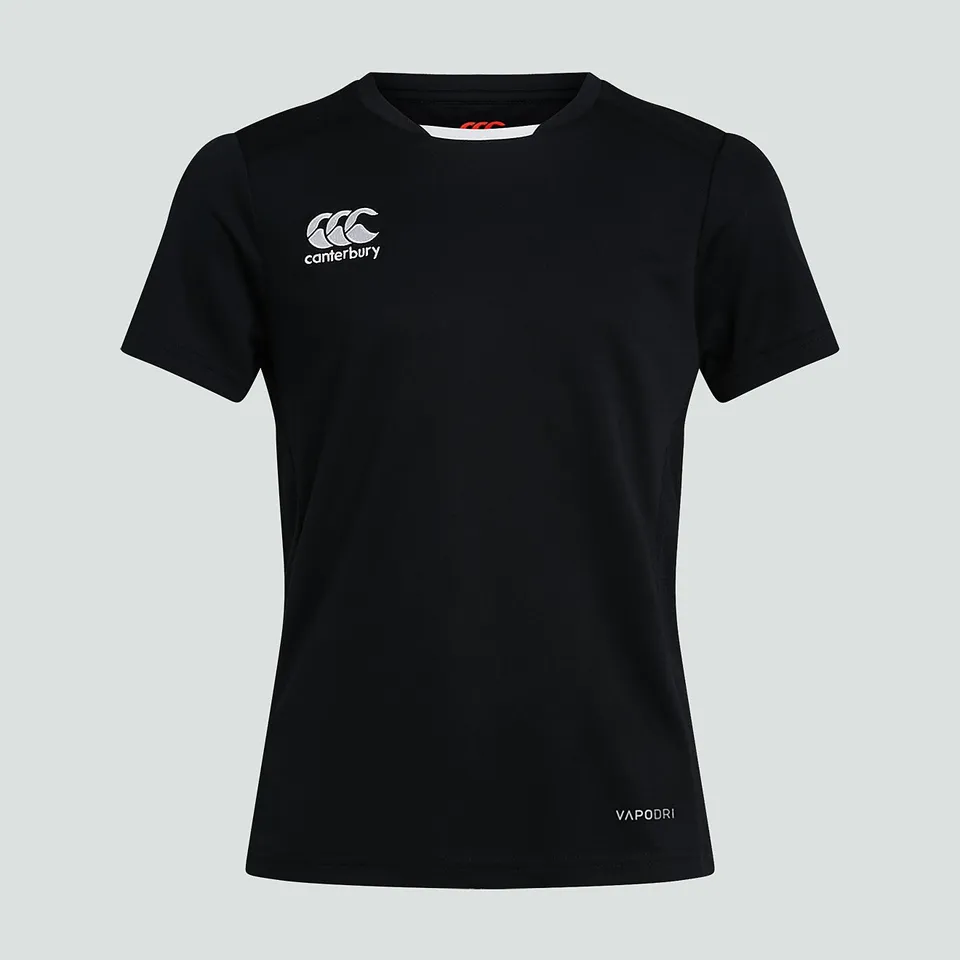 camiseta-canterbury-club-dry-junior-negra-con-tecnolog-a-vapodri image 1