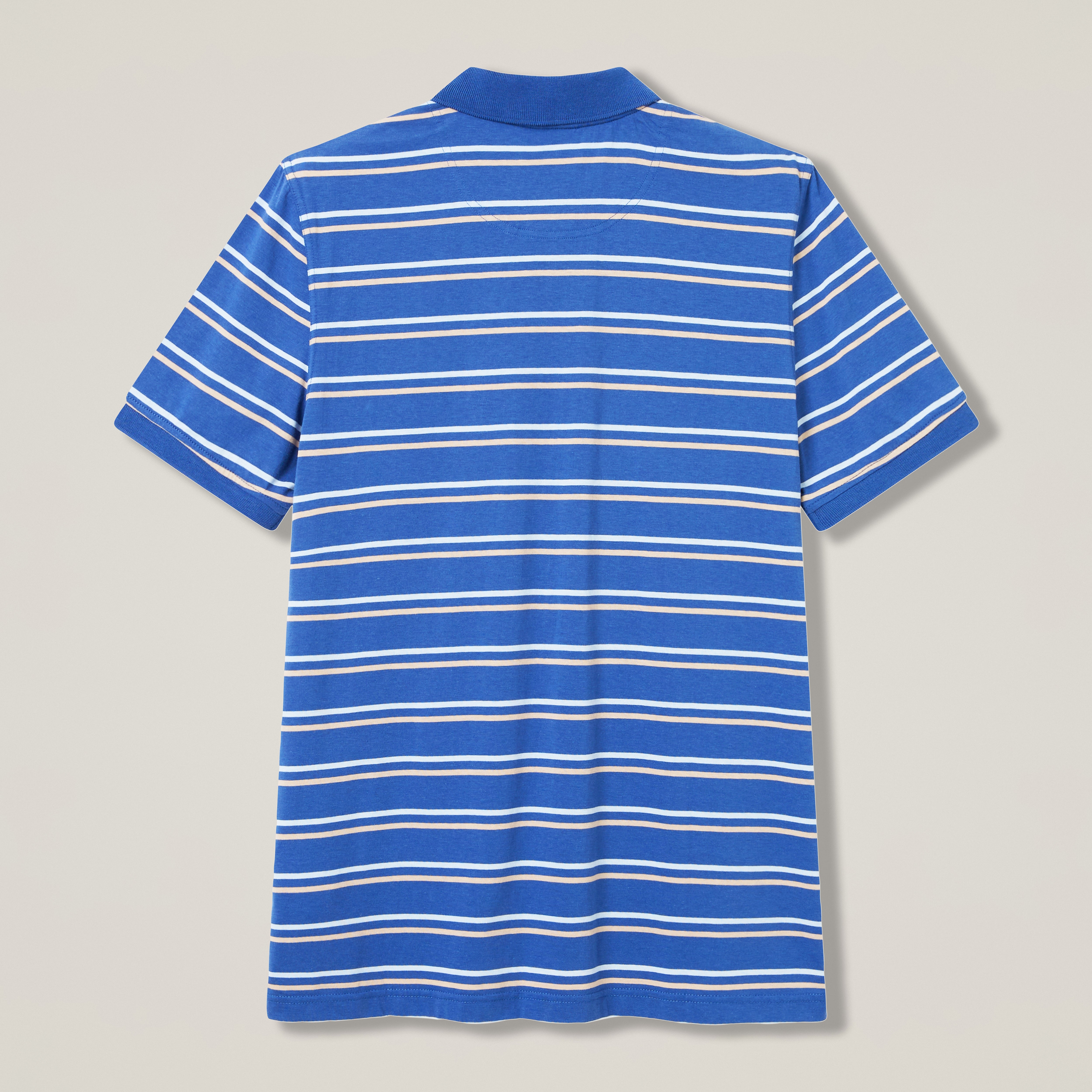 canterbury-mens-yarn-dye-stripe-polo-shirt-black image 4