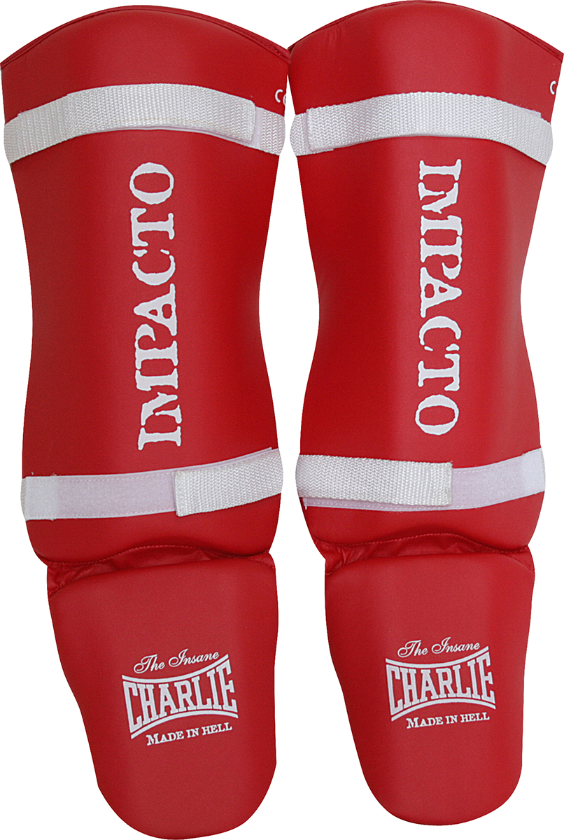 charlie-boxing-espinillera-impacto-vinilo-ergon-mica-talla-m-empeine-17-cm-tibia image 1