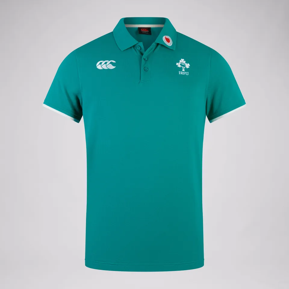canterbury-ireland-team-polo-shirt-green-white-para-hombre image 1