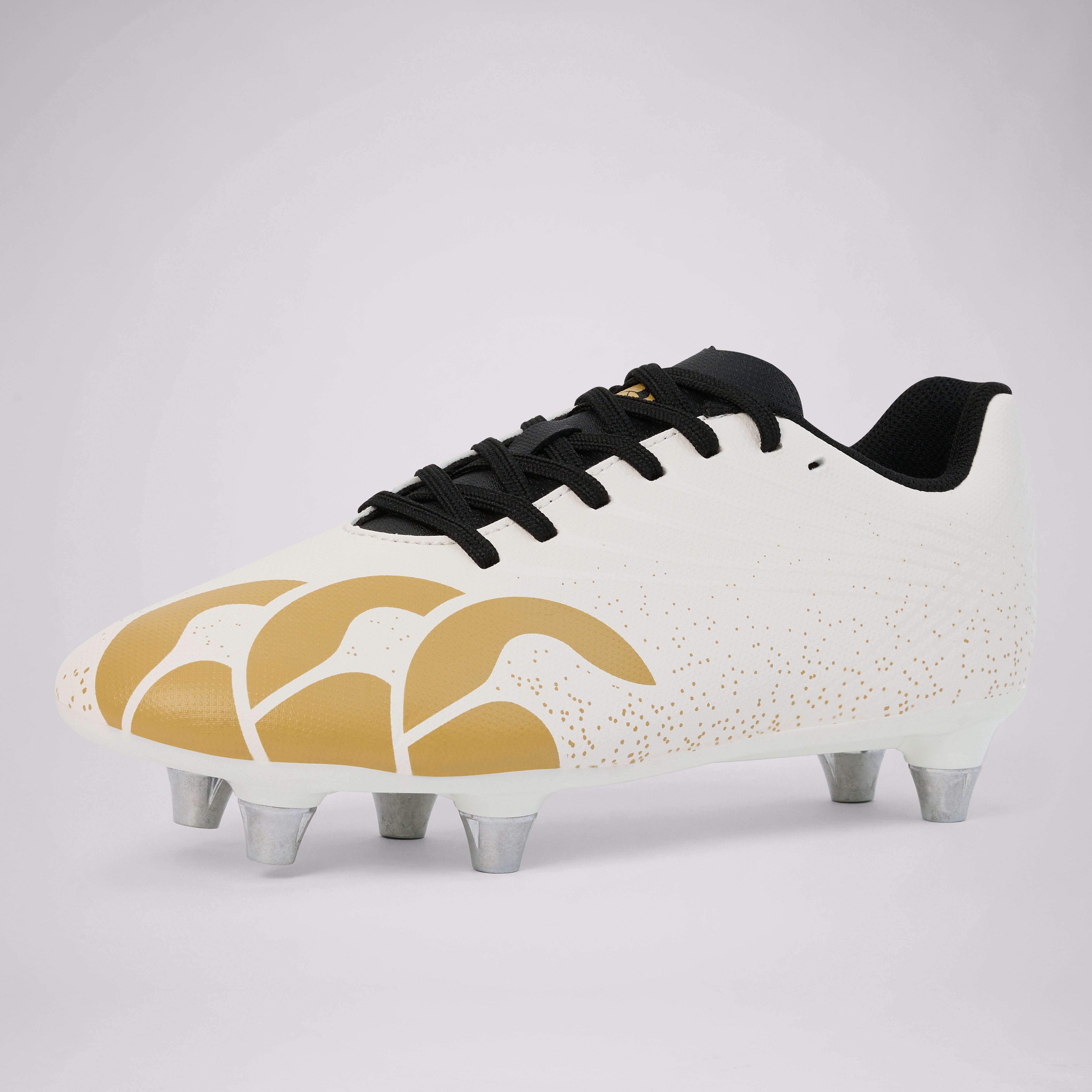 botas-de-rugby-canterbury-ccc-stampede-team-soft-ground-para-ni-o-blancas-suela- image 4