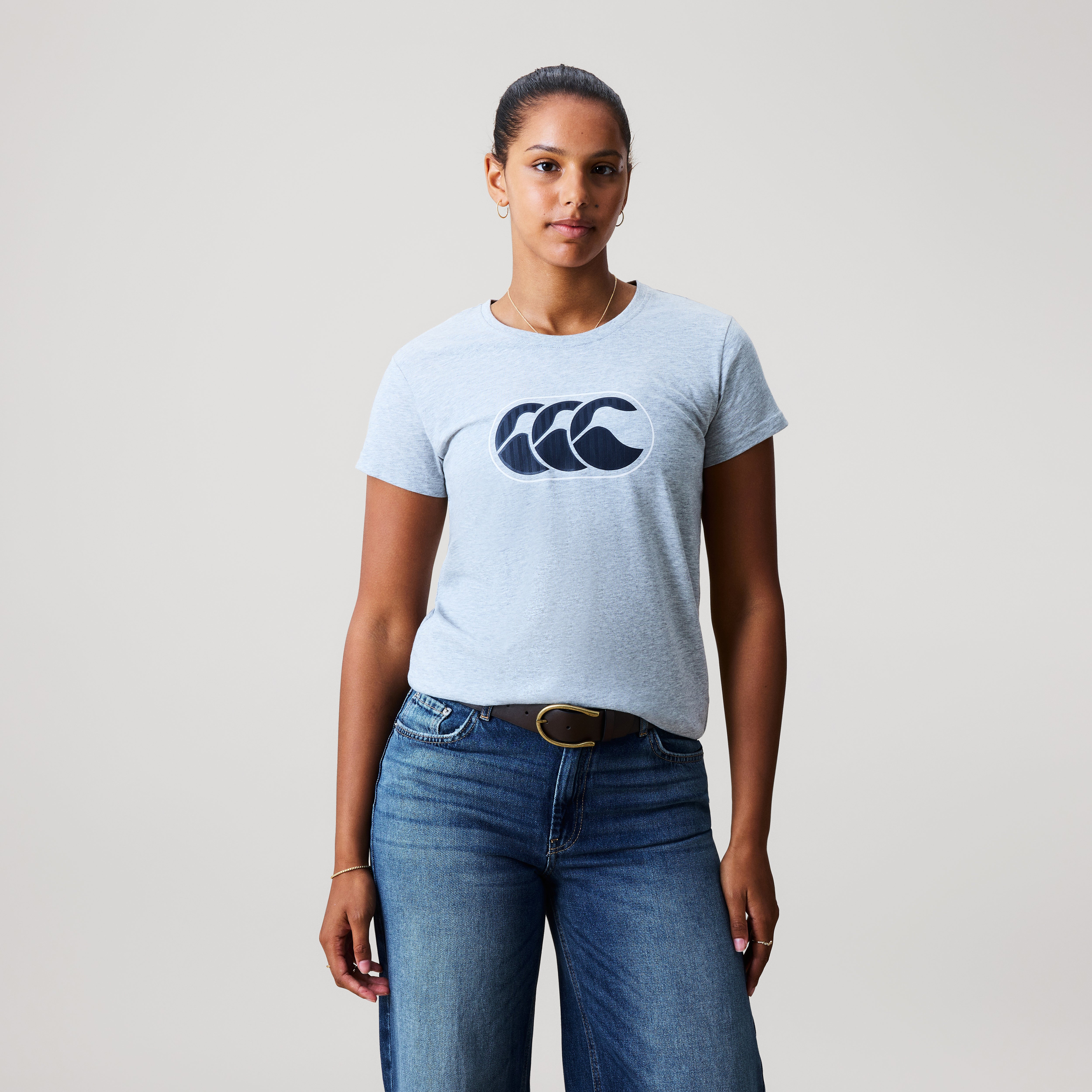 canterbury-ccc-rakaia-2-0-camiseta-mujer-gris image 2
