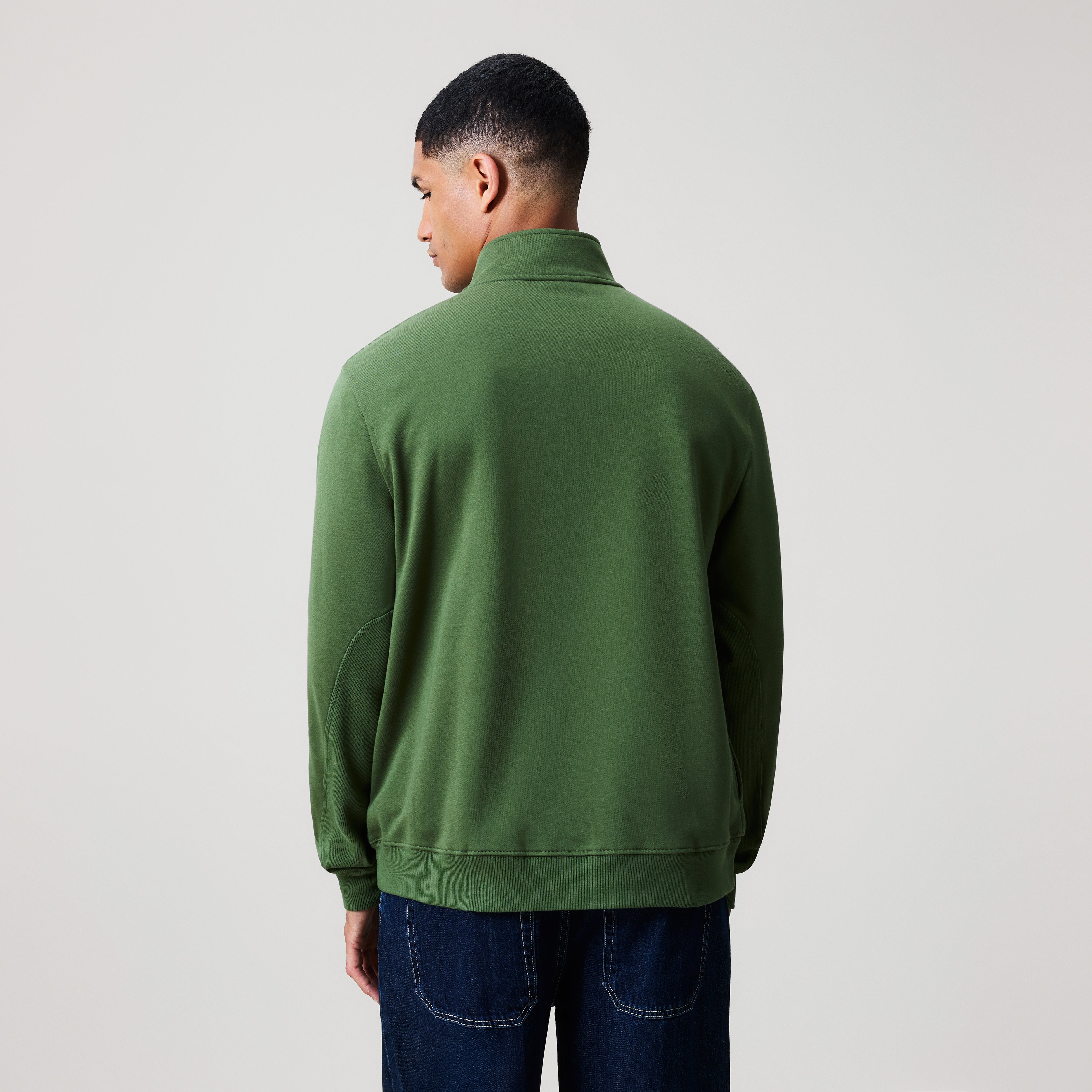 canterbury-everyday-sudadera-1-4-zip-para-hombre-verde image 5