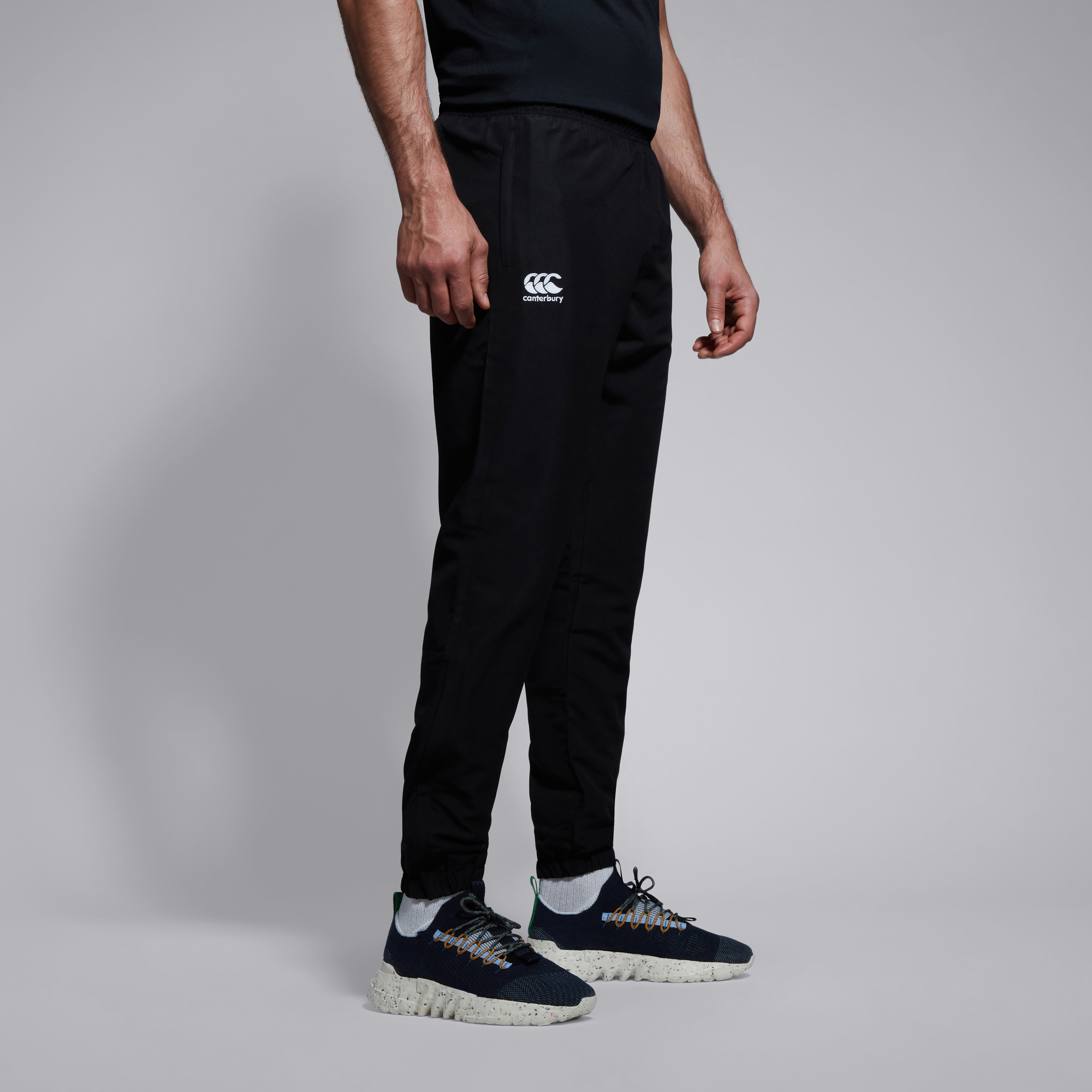 pantal-n-de-ch-ndal-canterbury-club-plain-tapered-cuff-hombre-negro image 2