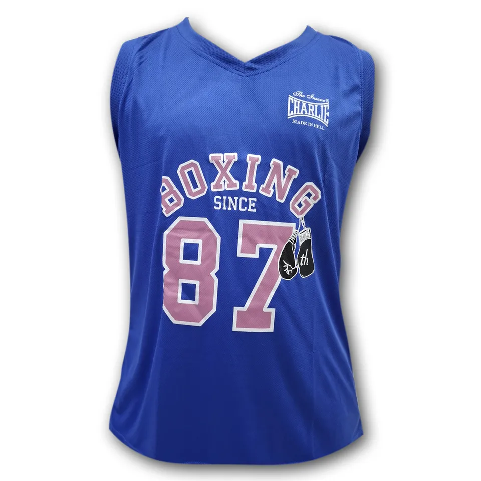 charlie-boxing-camiseta-b-squet-100-poli-ster-estilo-retro image 1