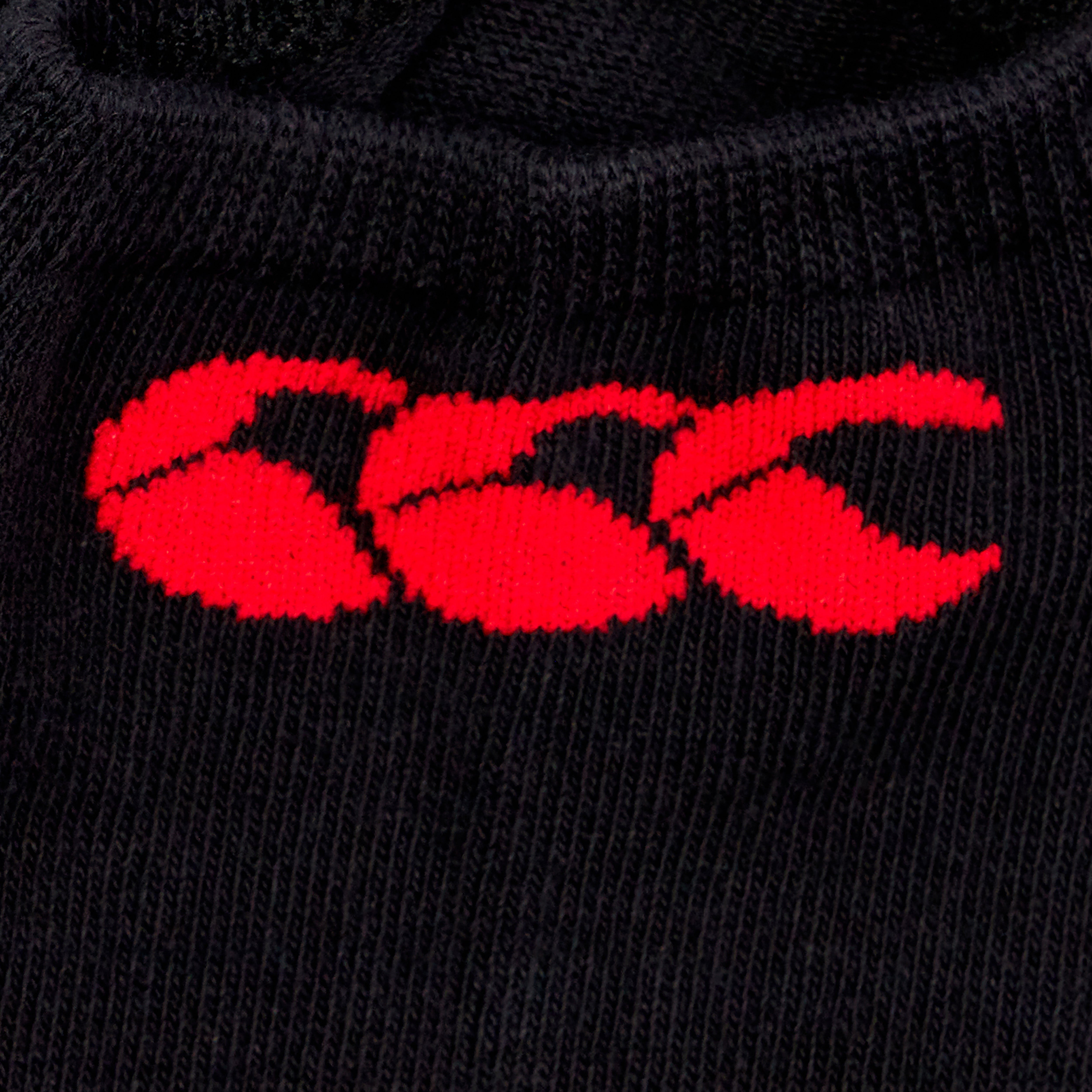 canterbury-adult-unisex-trainer-liners-3-pack-black-red image 3