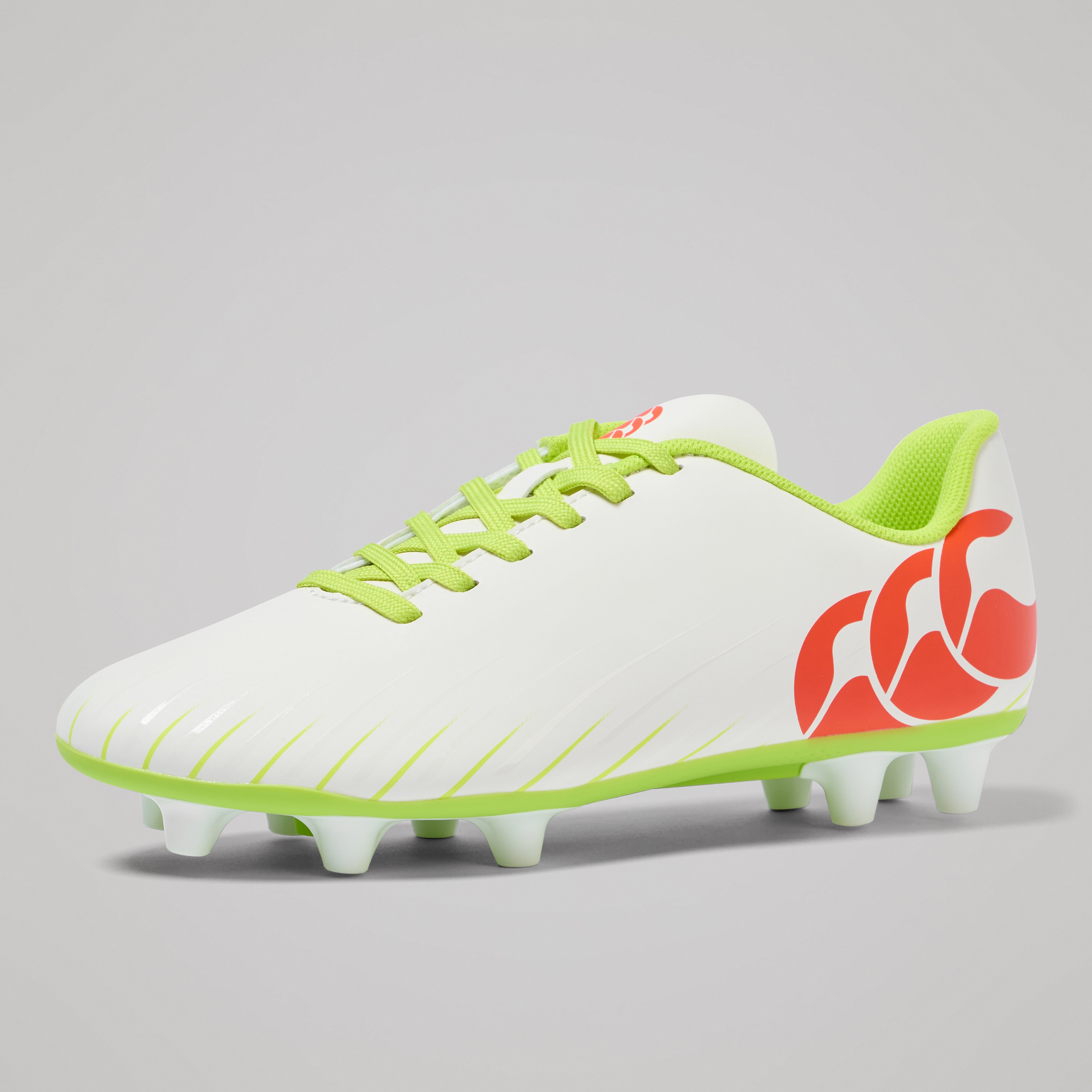 botas-de-rugby-canterbury-speed-falcon-junior-unisex-terreno-firme-blanco image 4