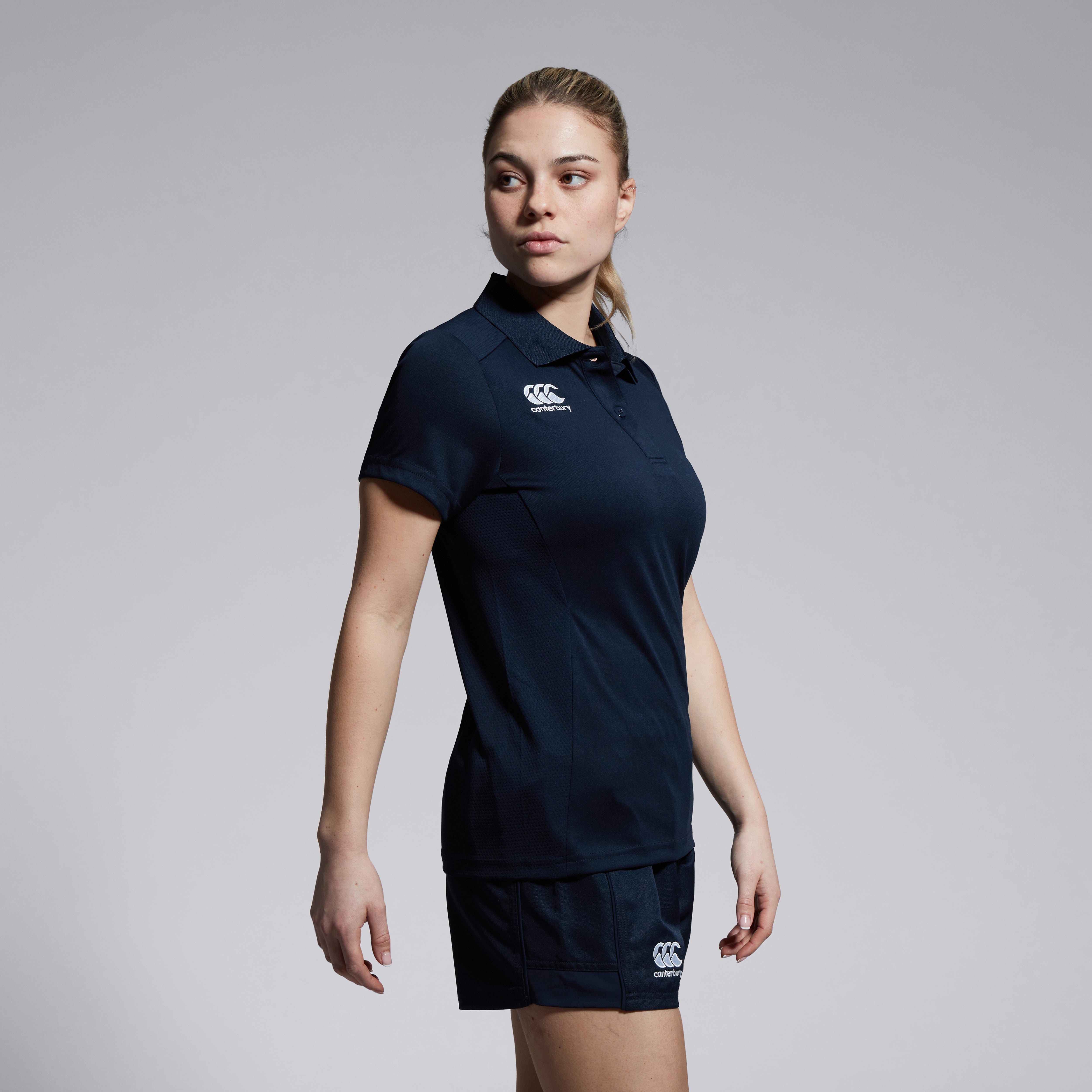 canterbury-club-dry-polo-shirt-azul-marino-para-mujer image 2