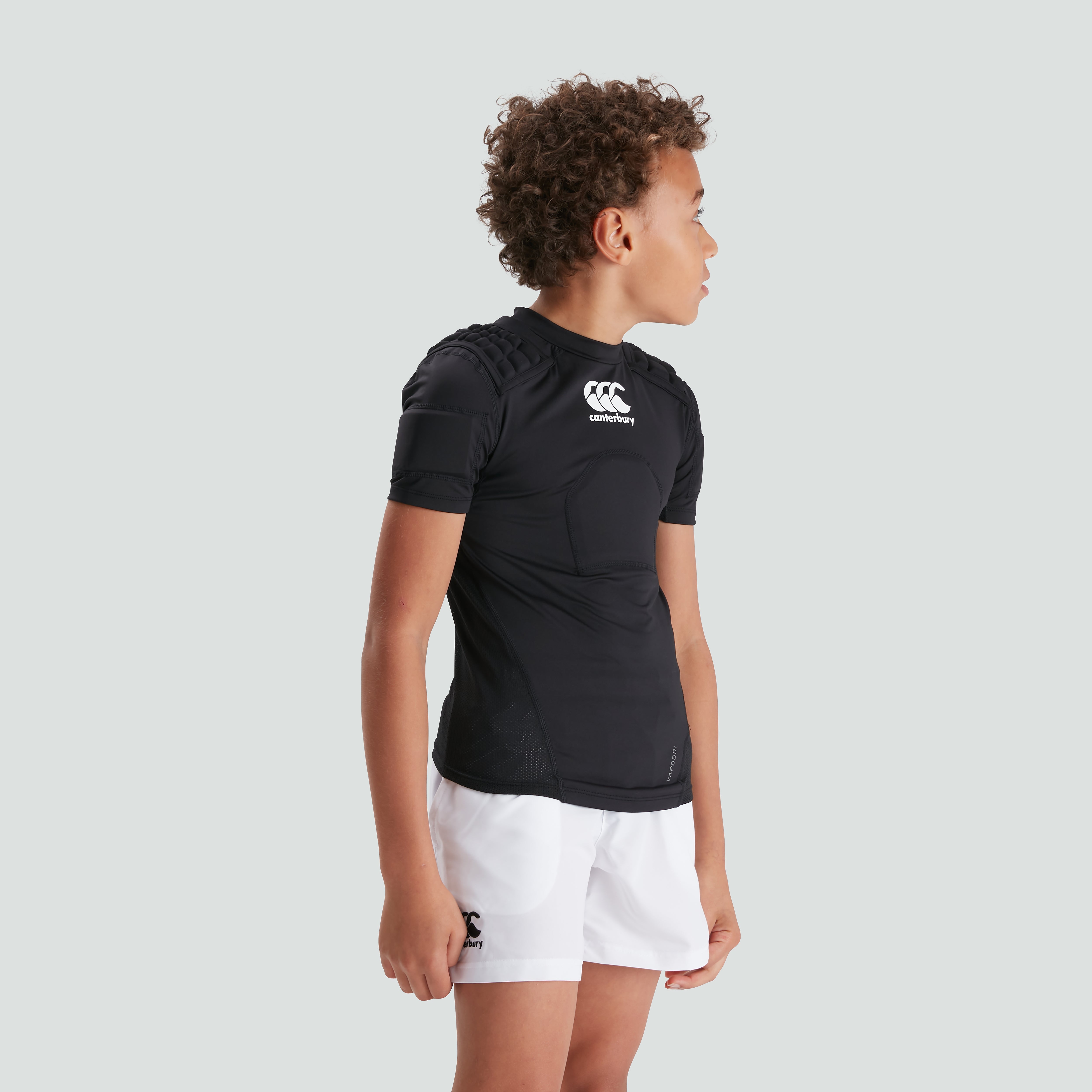 canterbury-ccc-pro-protection-peto-junior-unisex-negro image 4
