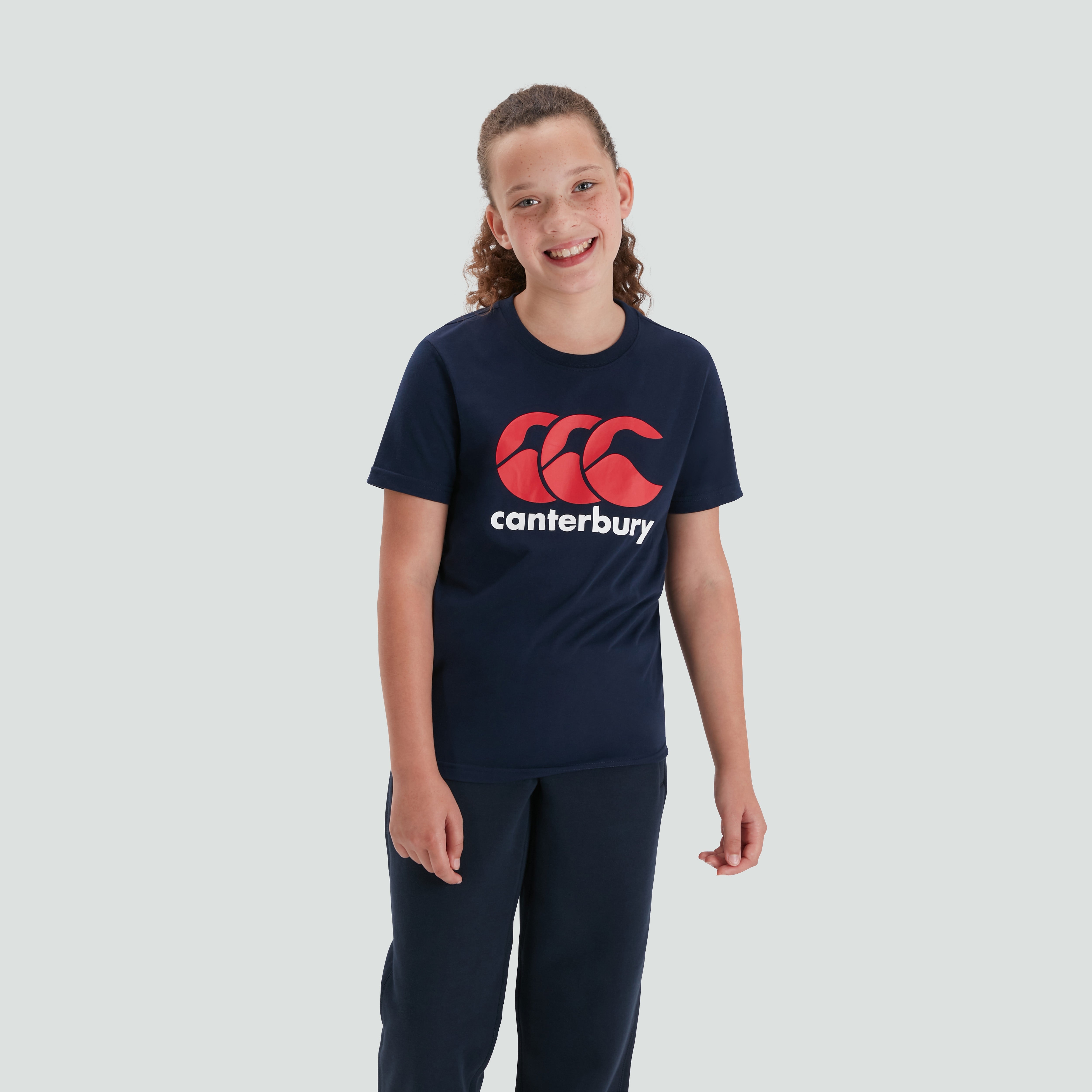 camiseta-canterbury-ccc-logo-junior-unisex-azul-marino image 1
