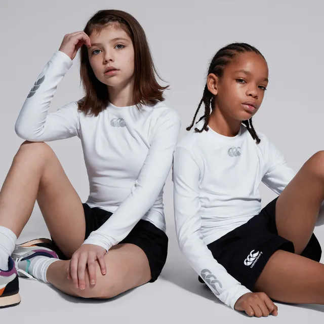 canterbury-junior-unisex-thermoreg-long-sleeved-top-white image 1