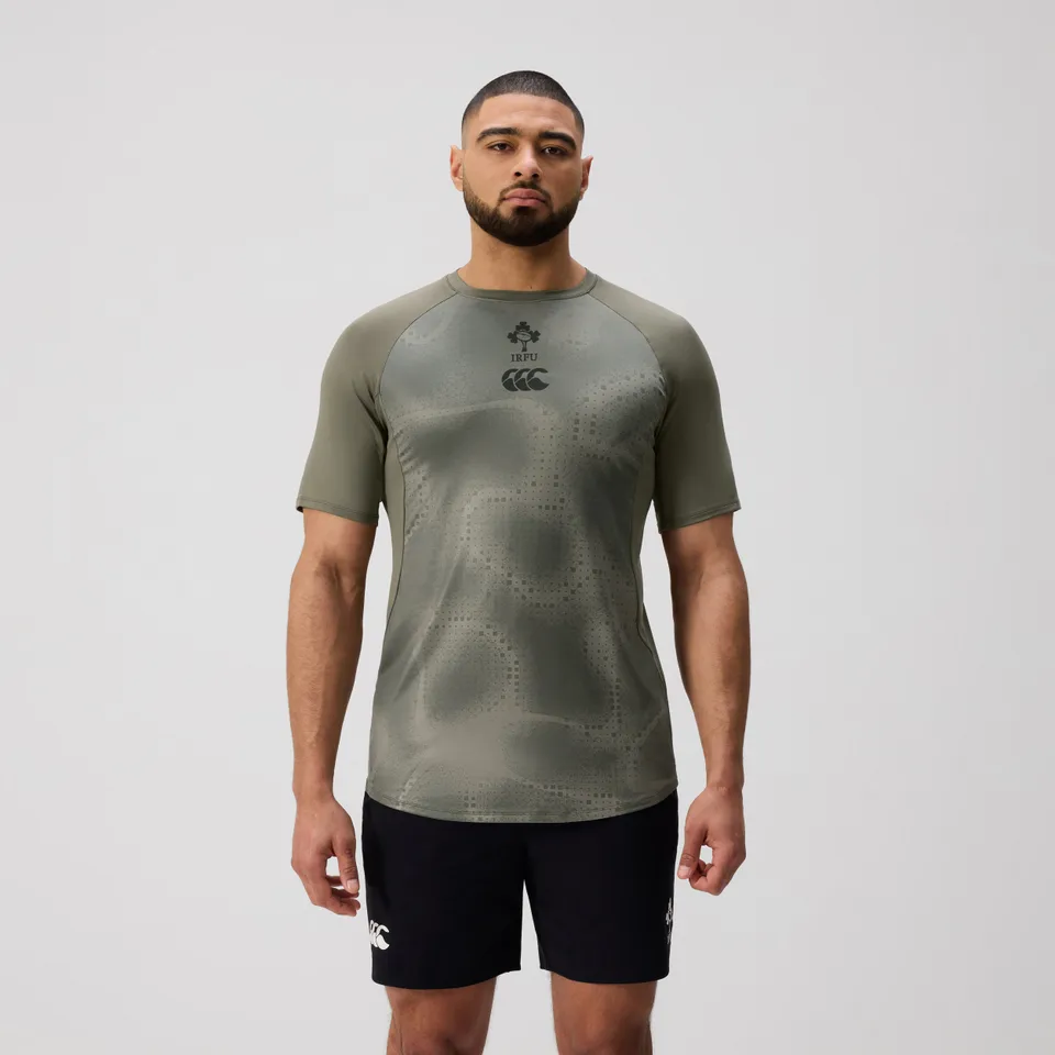 canterbury-ireland-superlight-tee-khaki-camiseta-deportiva-de-entrenamiento-para image 1