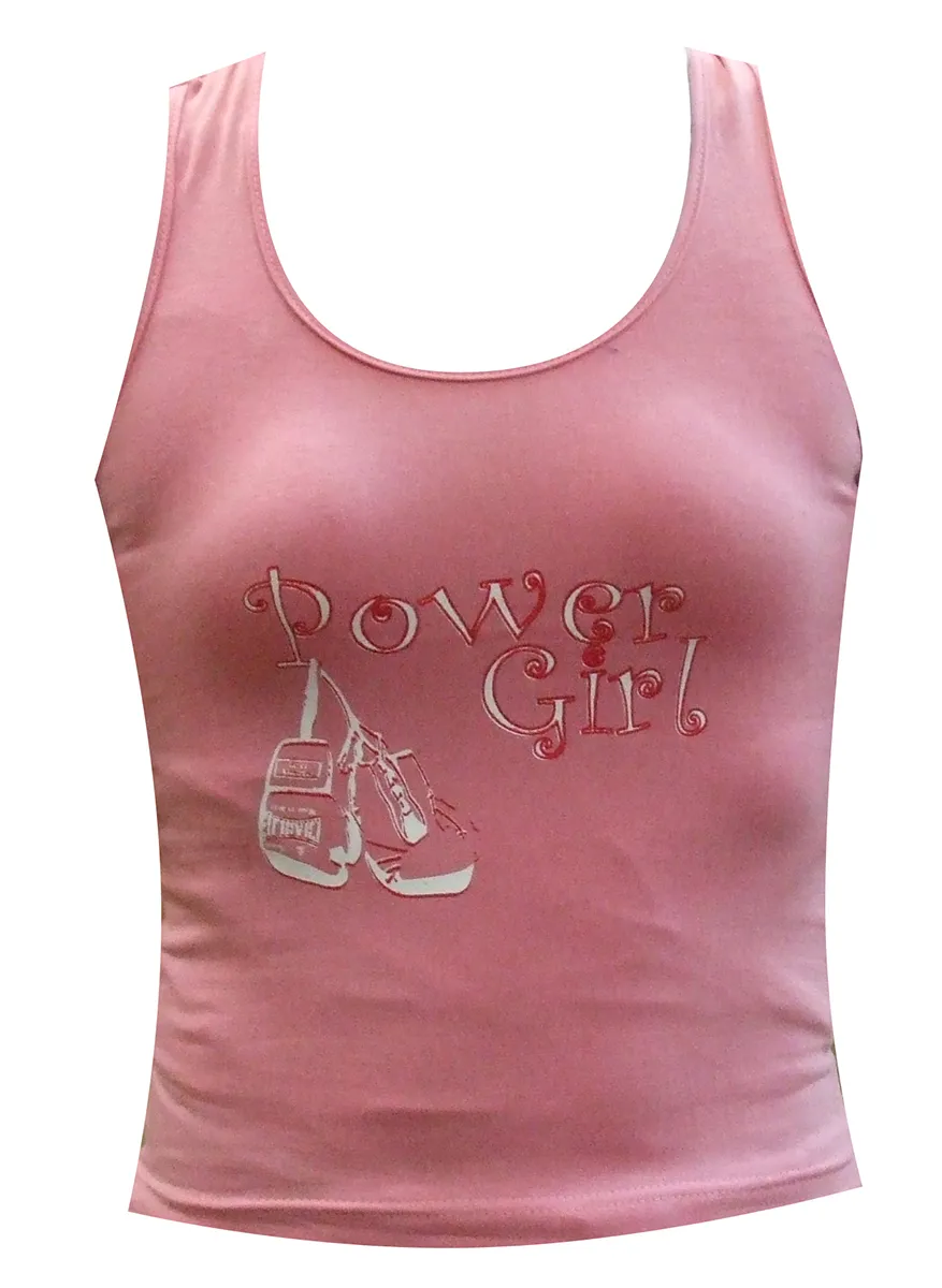 charlie-boxing-camiseta-barbie-camiseta-de-tirantes-con-serigraf-a-en-el-pecho image 1