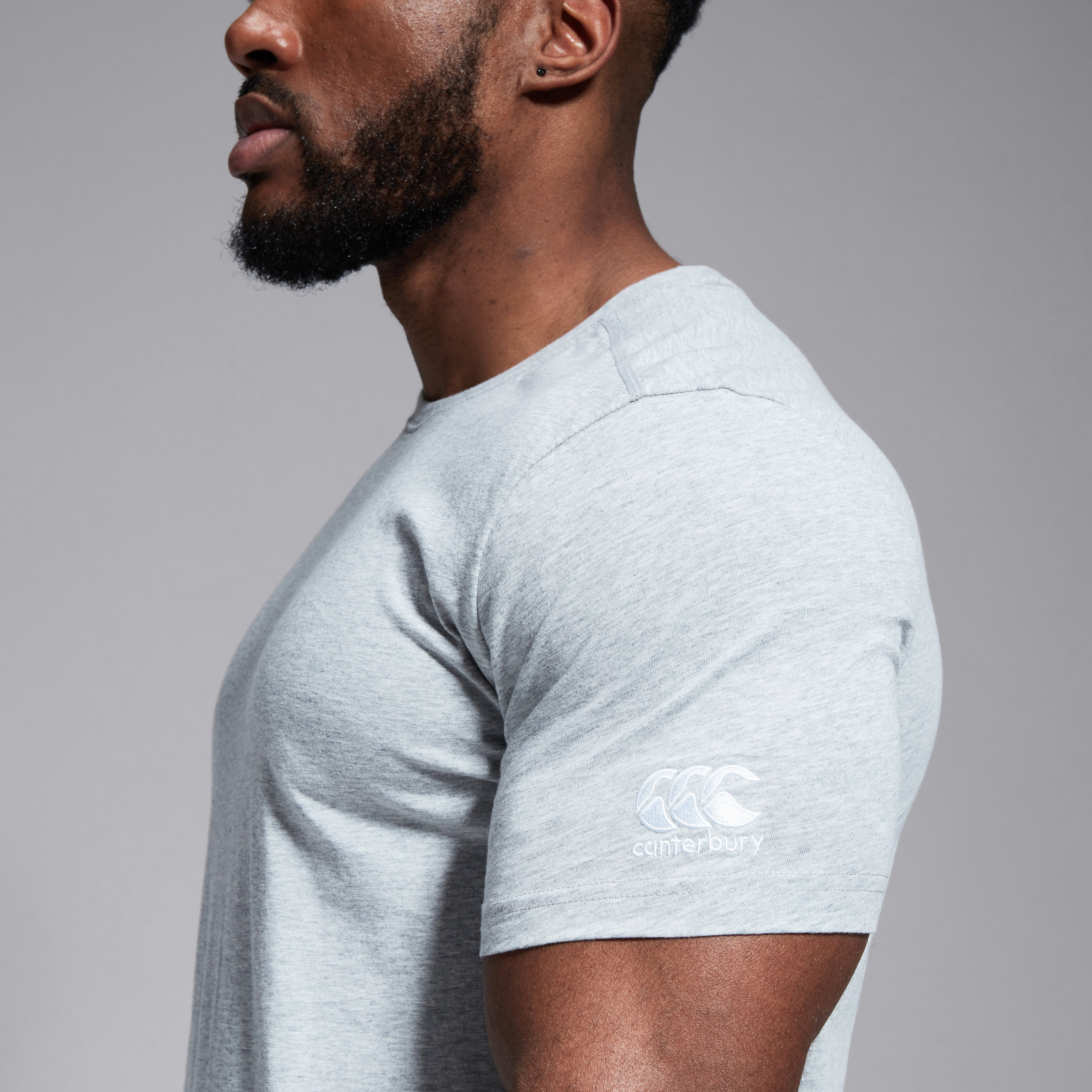 canterbury-club-camiseta-lisa-gris-para-hombre image 6