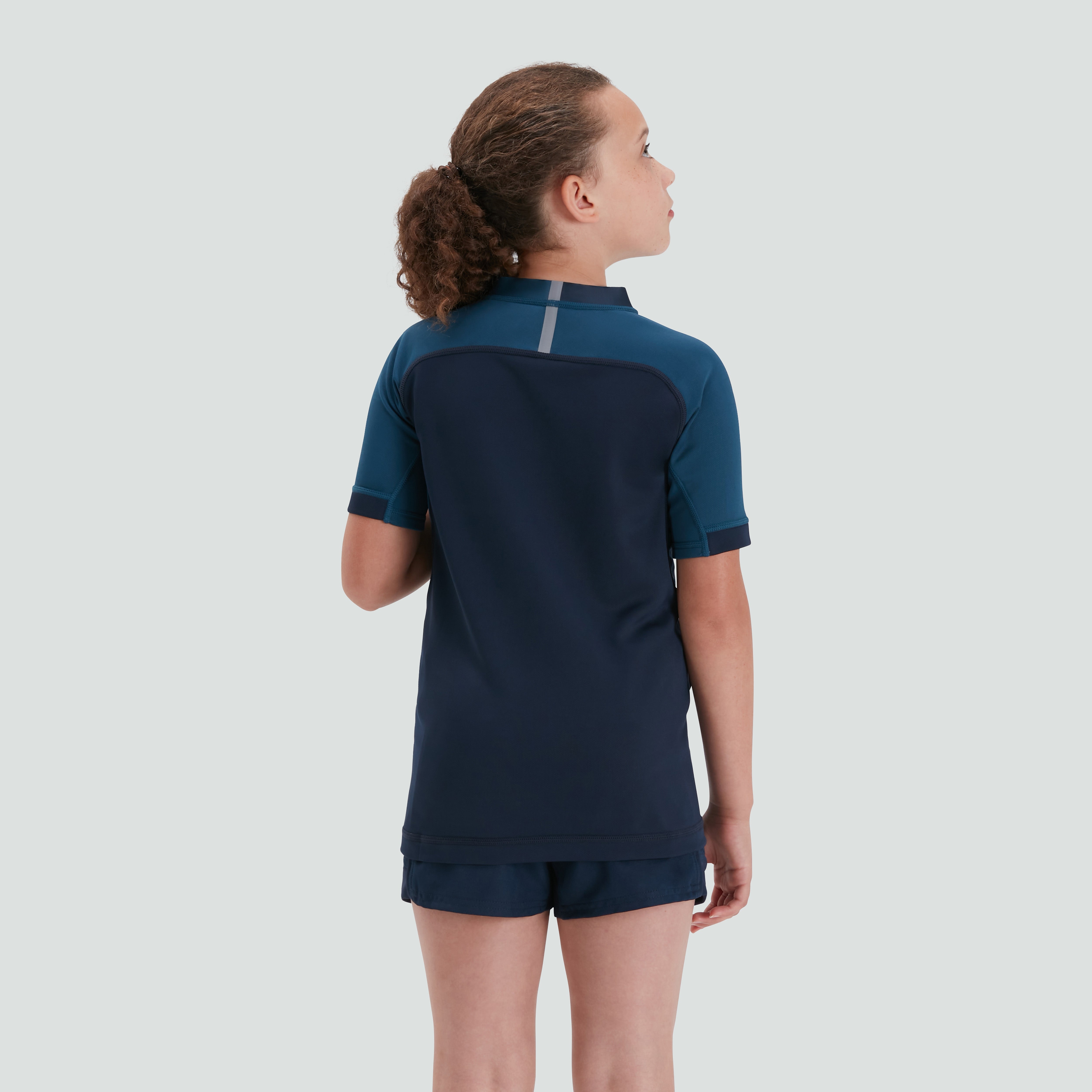 canterbury-vapodri-evader-camiseta-de-rugby-junior-unisex-azul-marino image 2