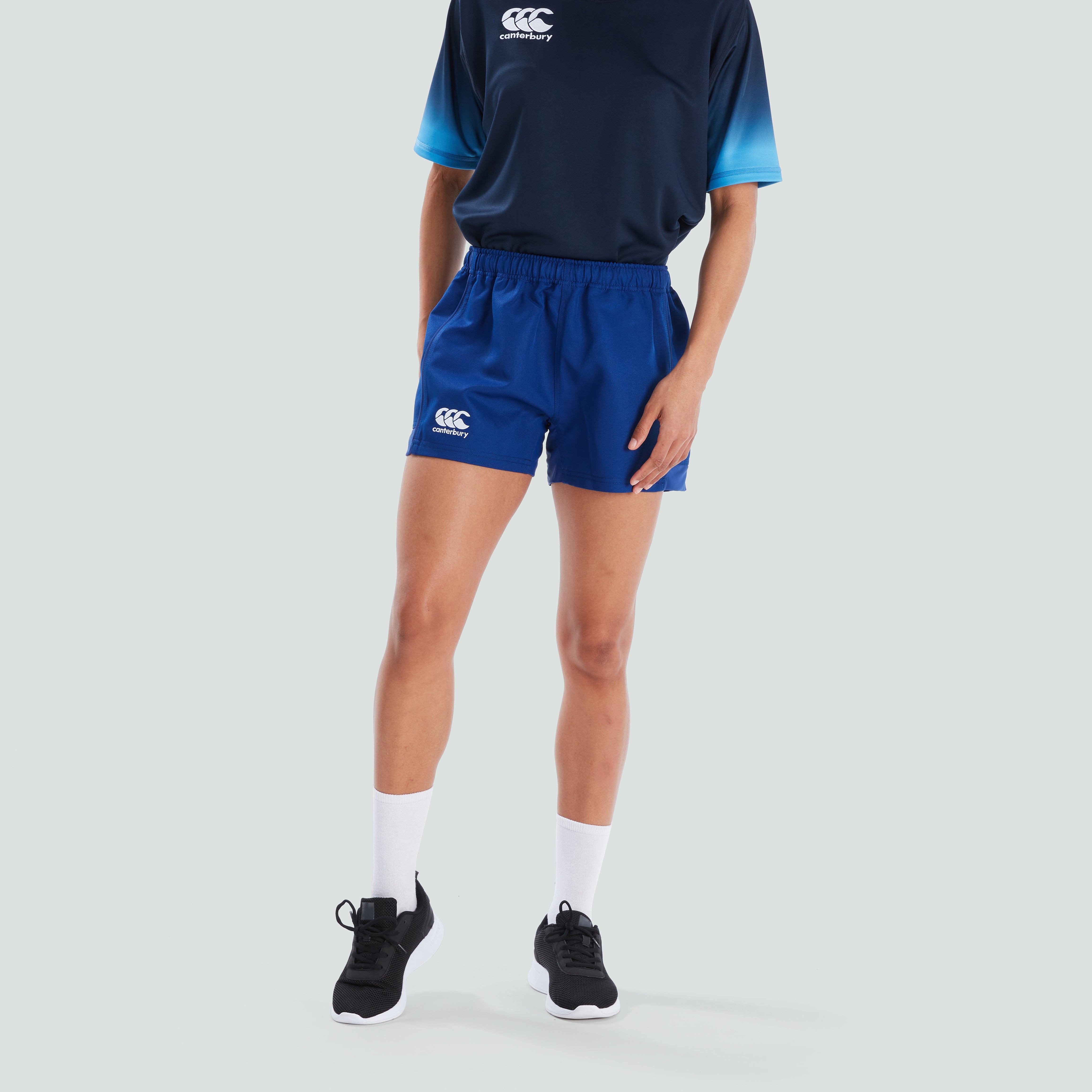 canterbury-advantage-short-azul-para-mujer image 1