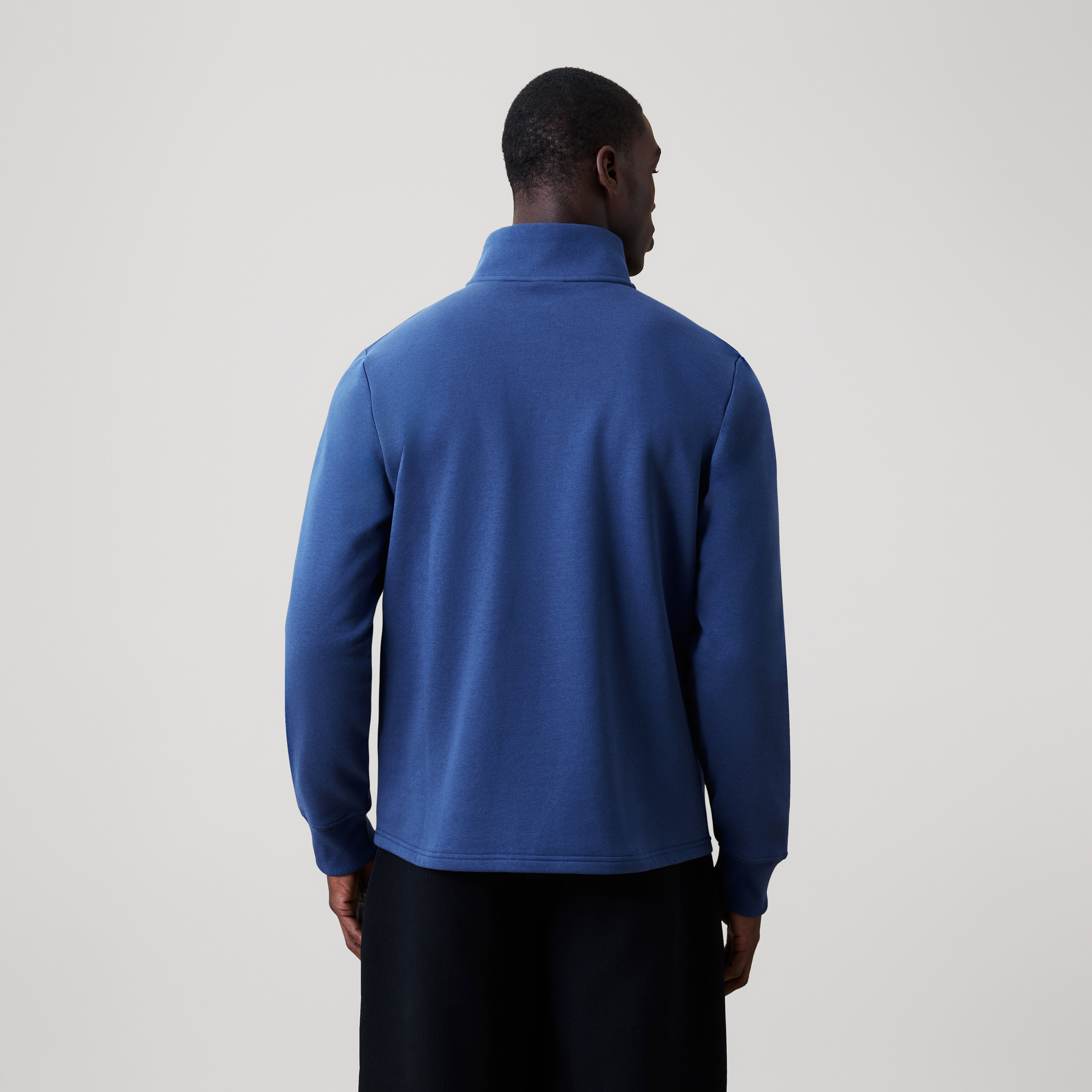 canterbury-mens-open-hem-1-4-zip-sweatshirt-blue image 5