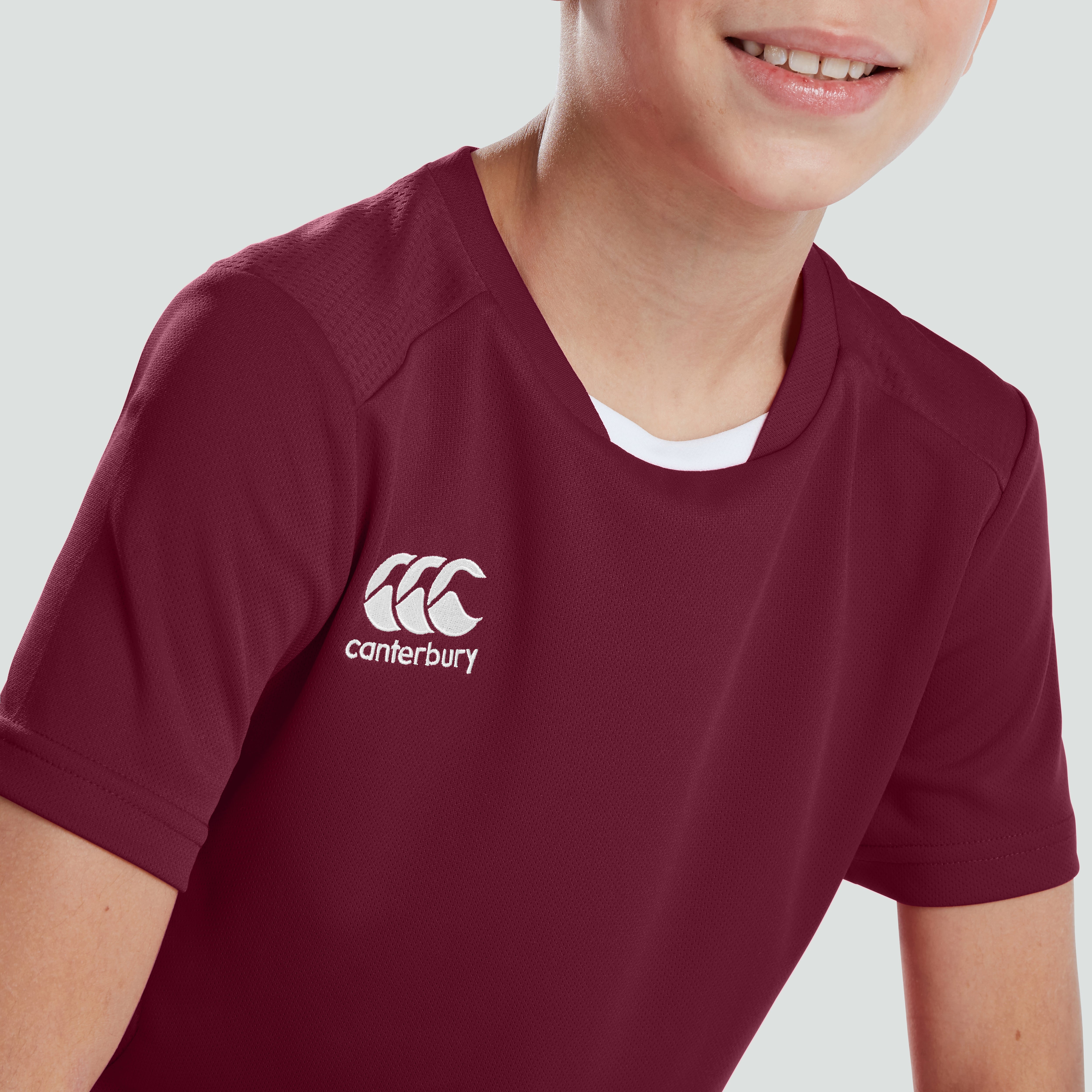 camiseta-canterbury-club-dry-marr-n-para-junior-unisex image 2