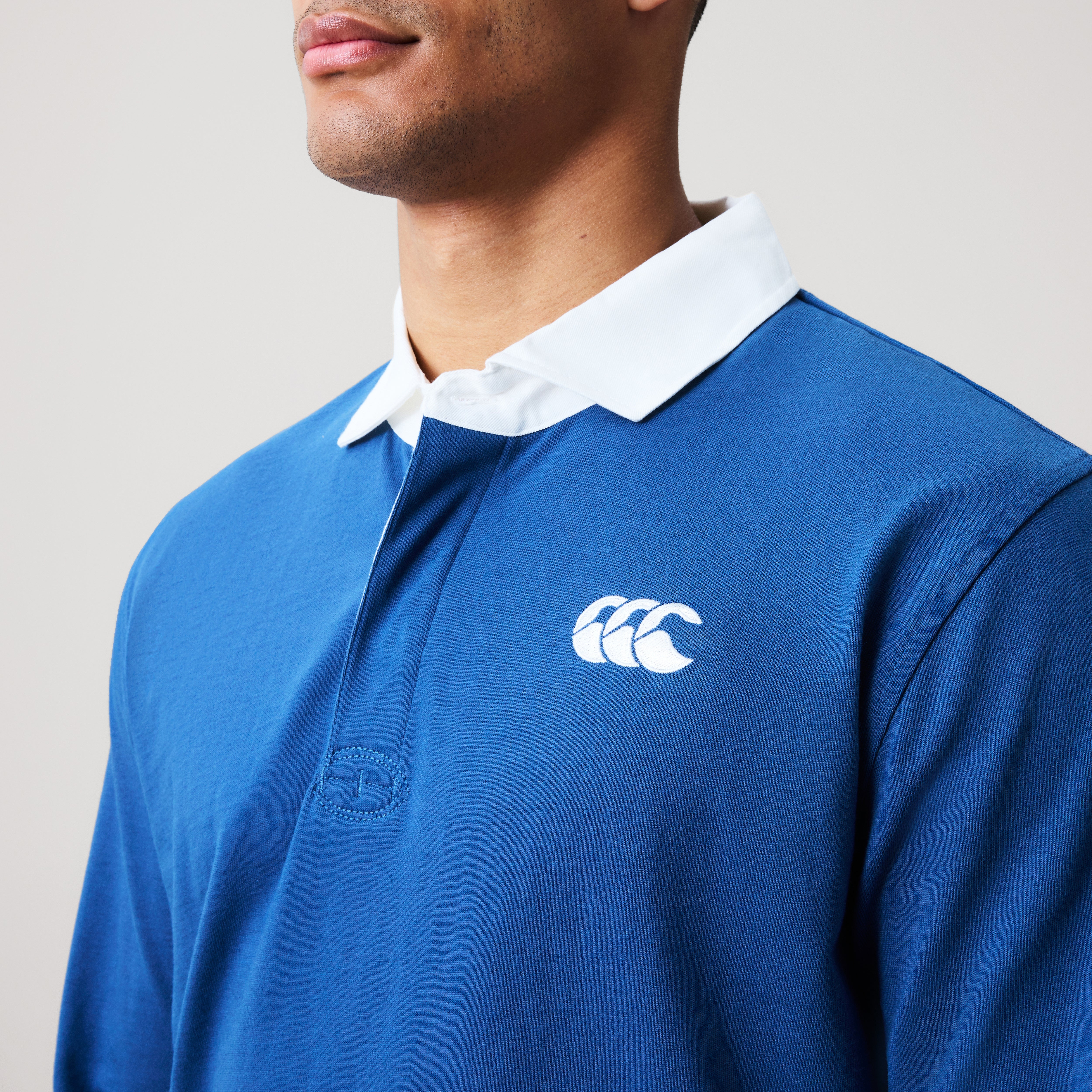 camiseta-de-rugby-canterbury-solid-dye-azul-para-hombre image 5
