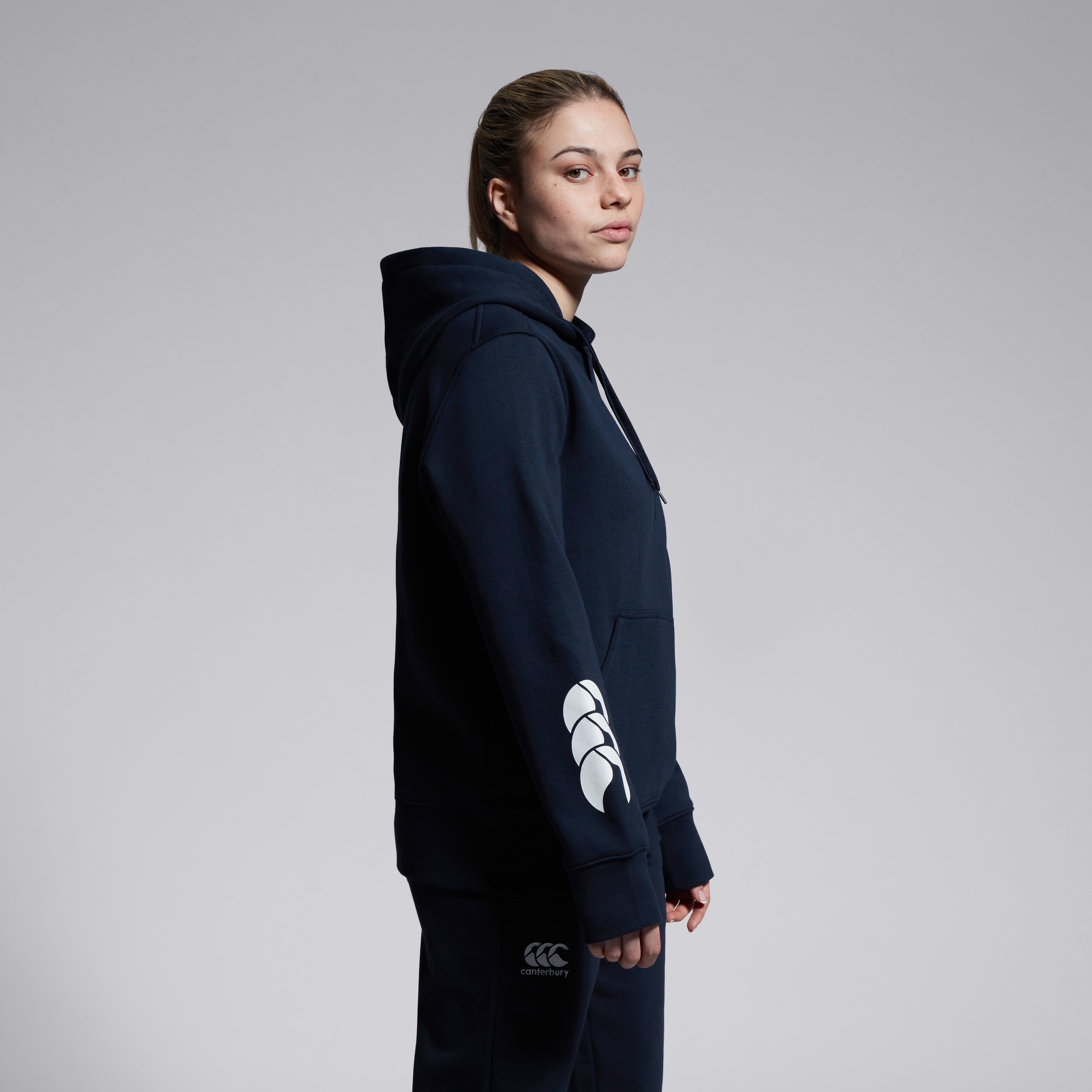 canterbury-sudadera-con-capucha-club-mujer-azul-marino image 3