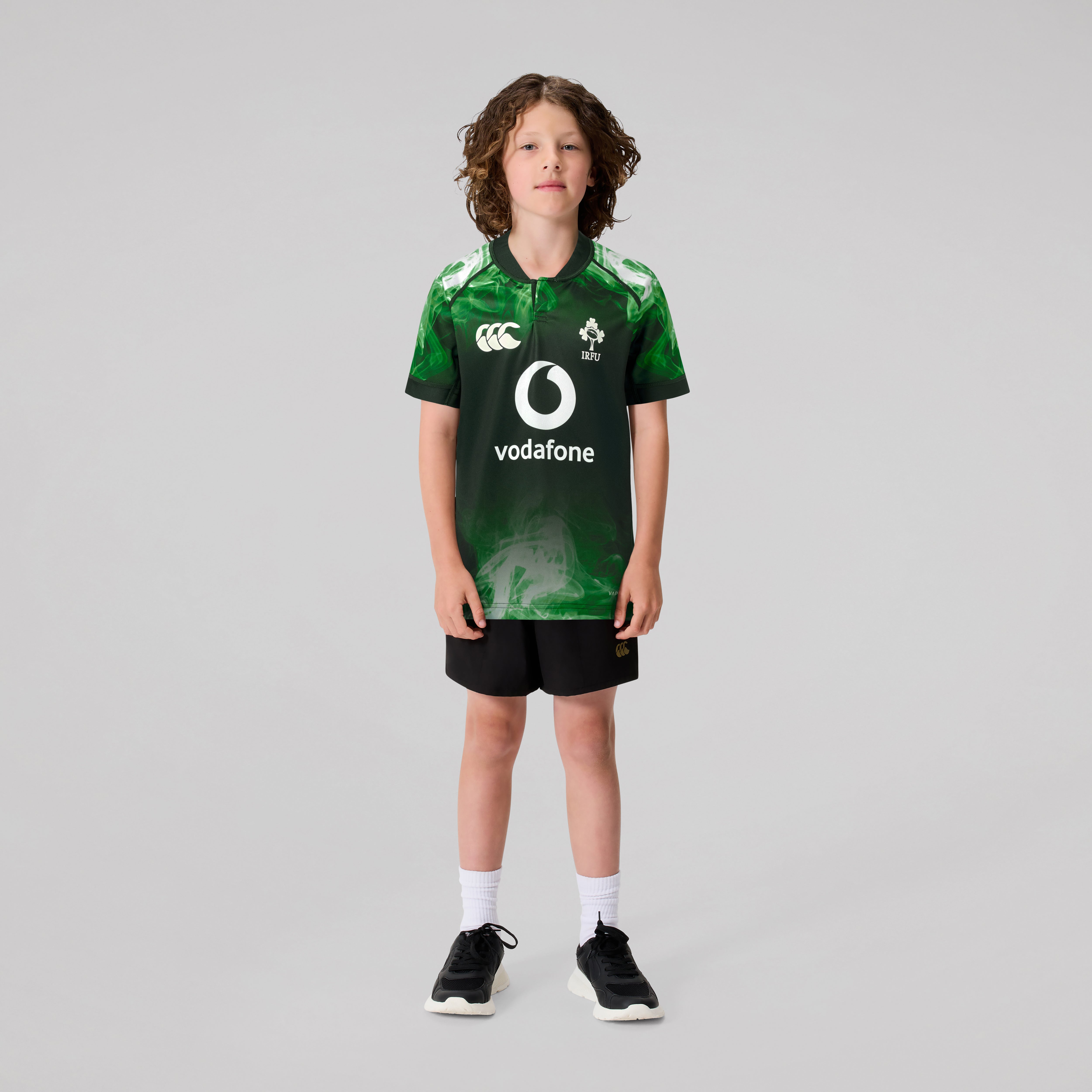 camiseta-de-rugby-irlanda-chicago-25-26-pre-game-pro-junior-unisex-verde image 3