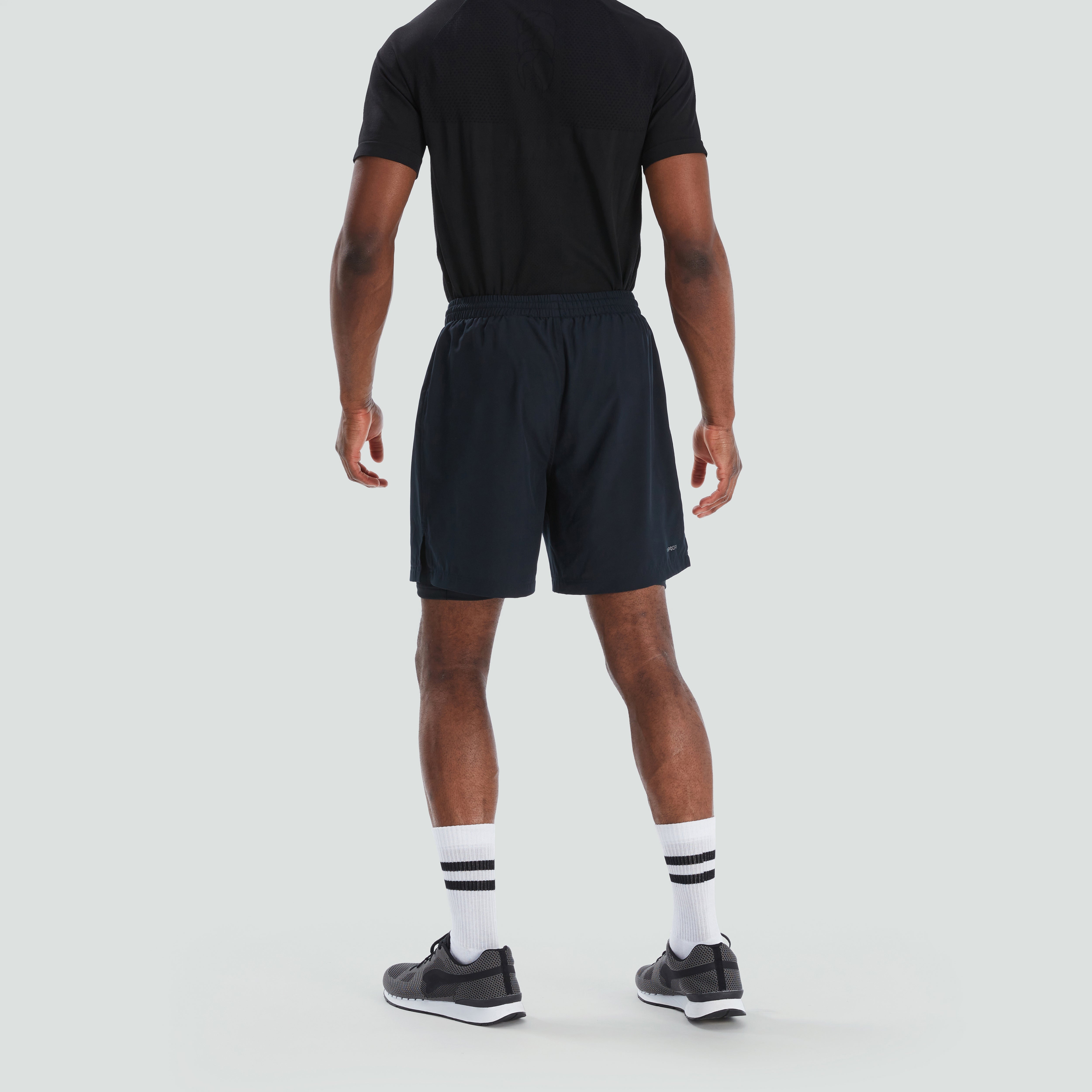 canterbury-vapodri-2-en-1-short-negro-gris-para-hombre image 3