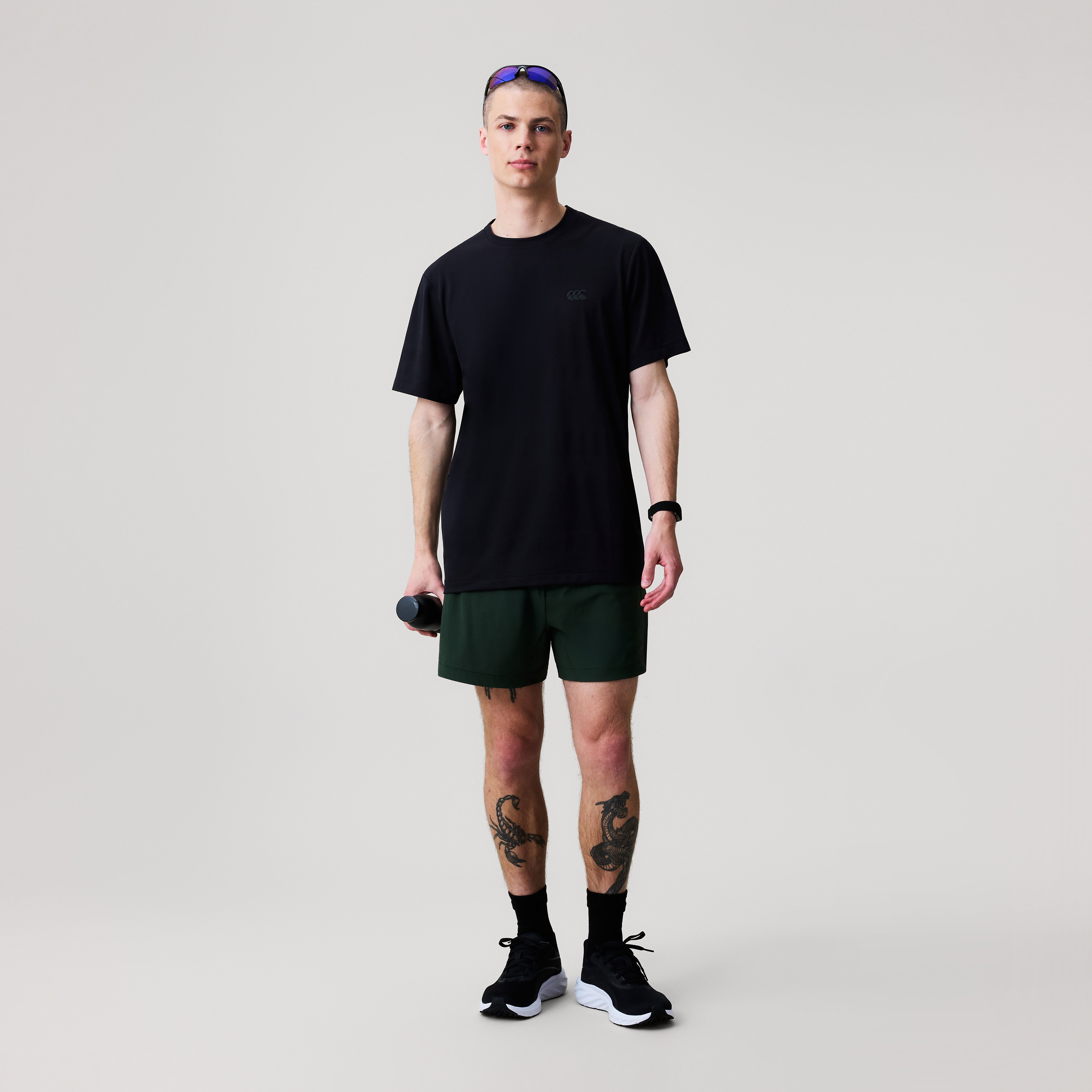 pantal-n-corto-canterbury-everest-woven-verde-para-hombre image 1