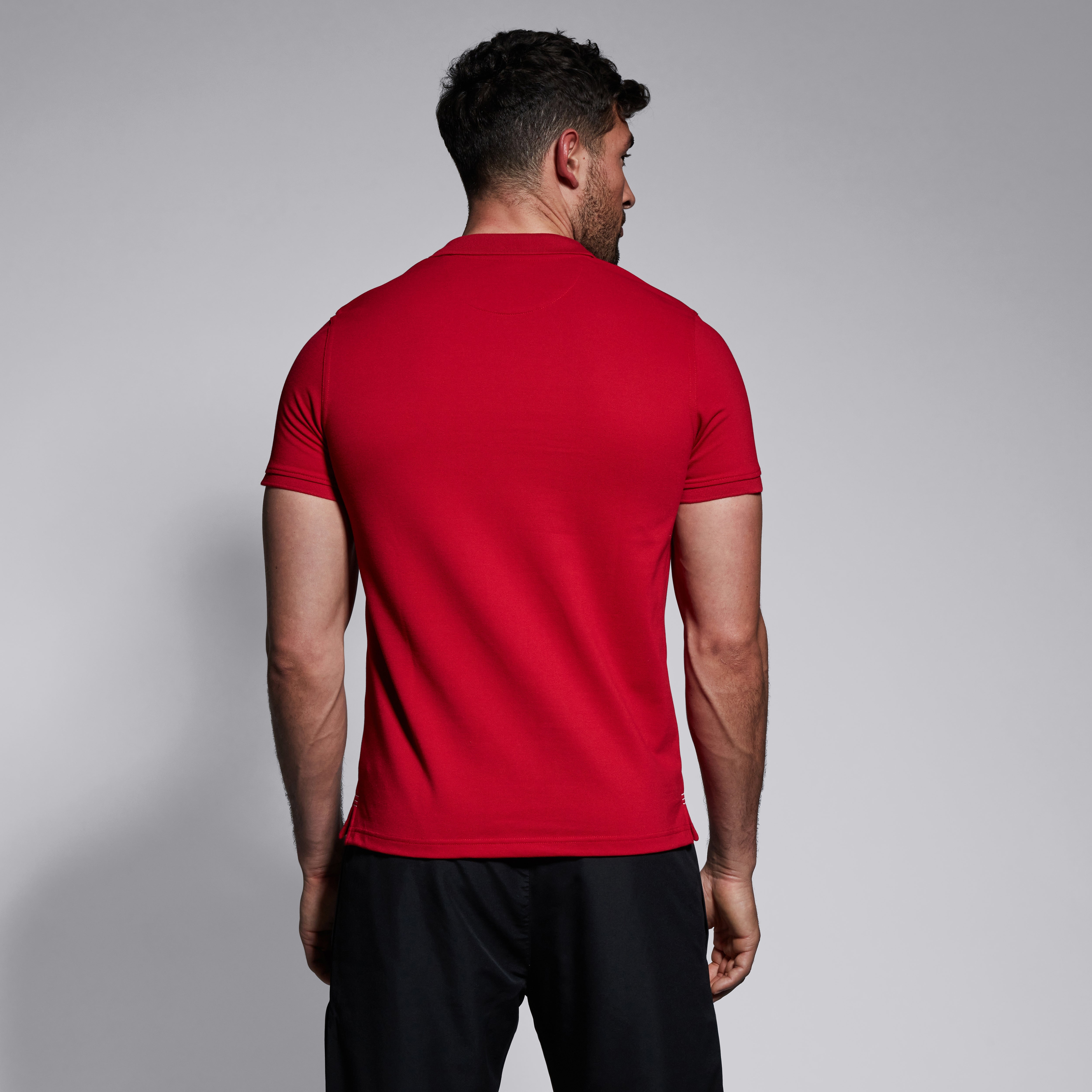 canterbury-waimak-polo-shirt-rojo-para-hombre image 4