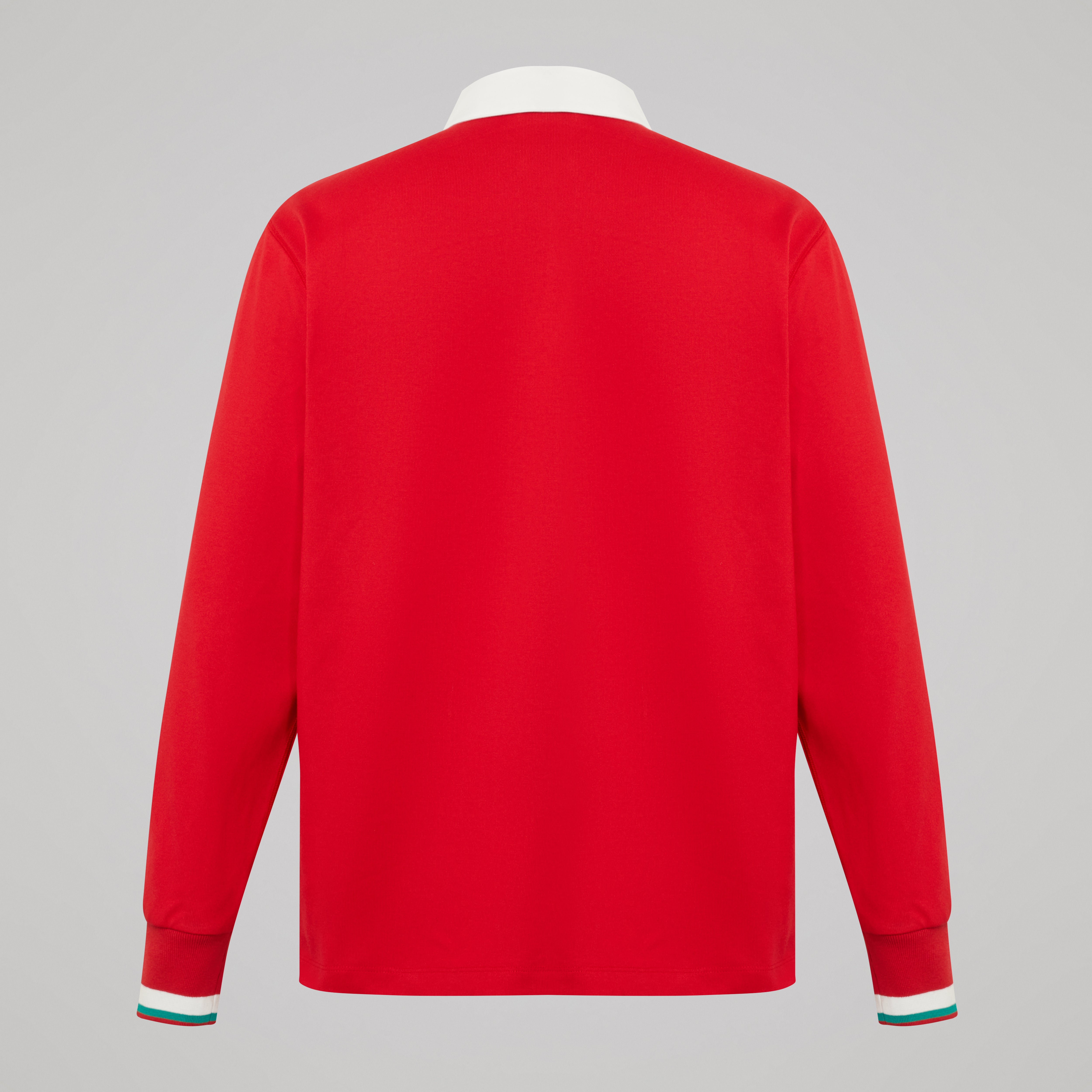 camiseta-de-rugby-canterbury-classic-manga-larga-roja-unisex image 2
