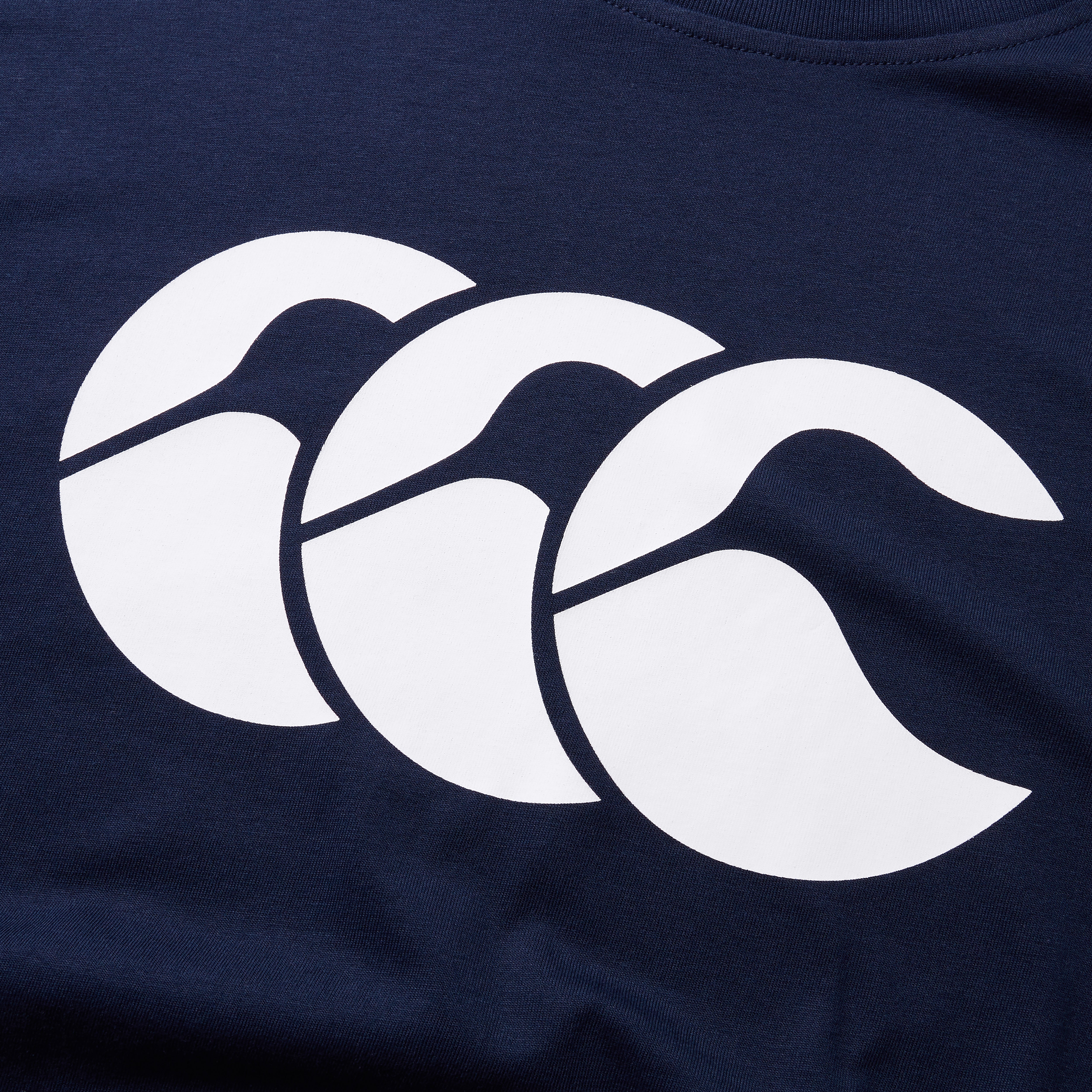 canterbury-ccc-cotton-logo-tee-navy-para-hombre image 4