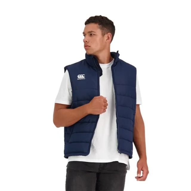 canterbury-core-gilet-navy-chaleco-acolchado-con-cremallera-para-hombre image 1