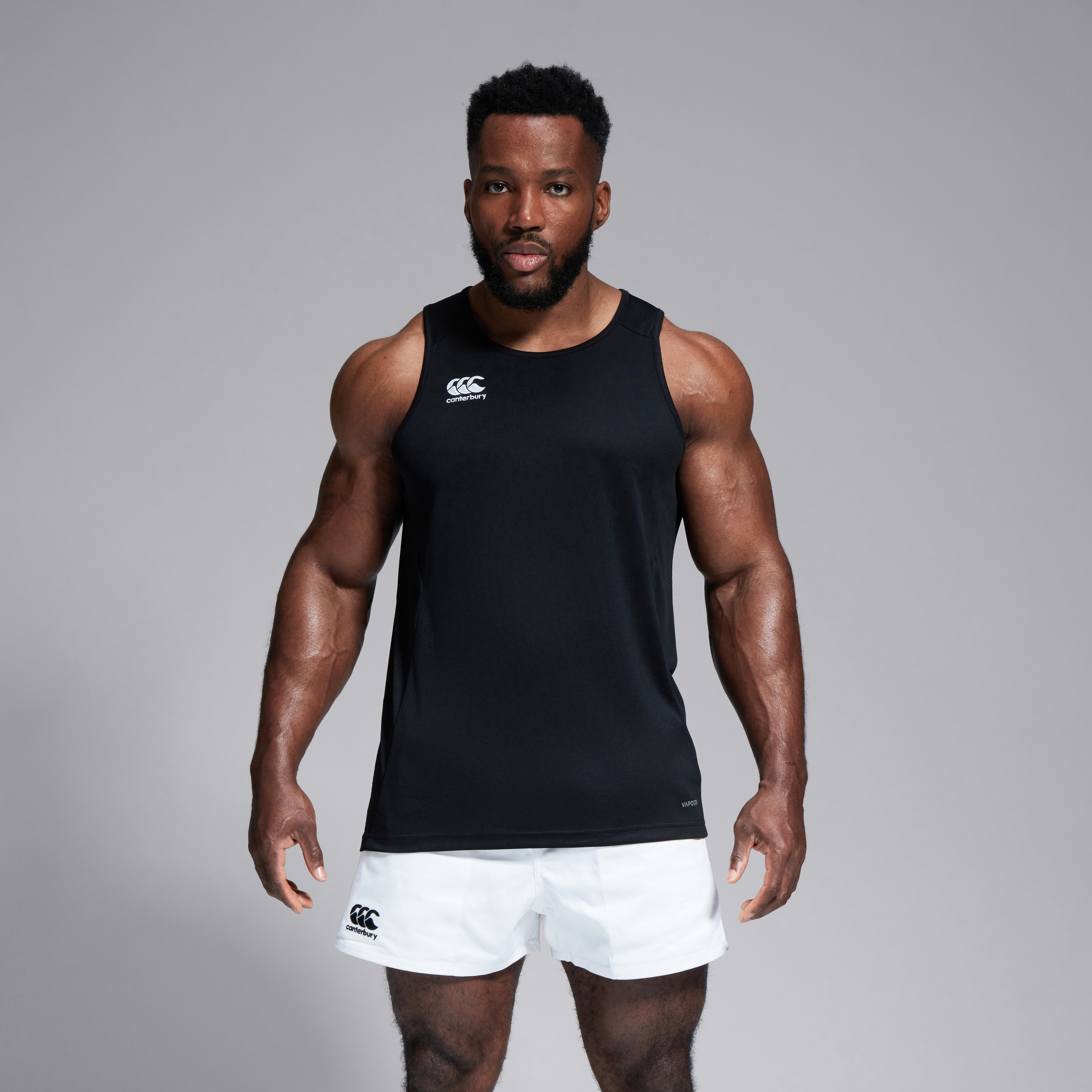 canterbury-club-dry-camiseta-sin-mangas-hombre-negra image 2