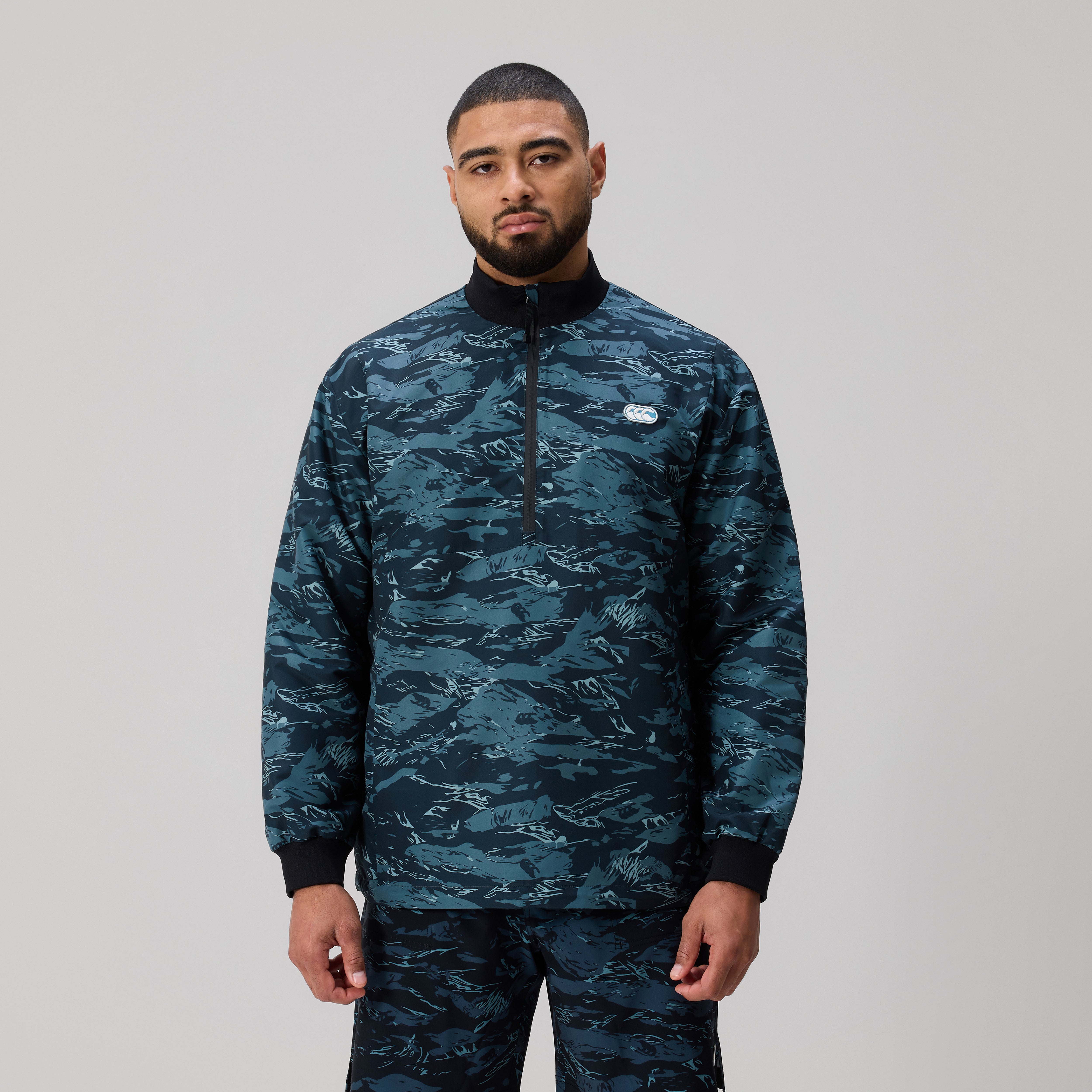 canterbury-force-1-4-zip-chaqueta-gris-hombre image 3