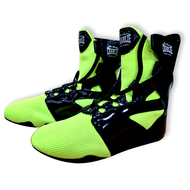charlie-boxing-bota-wing-botas-de-boxeo-ligeras-con-suela-de-agarre-y-ca-a-alta image 2