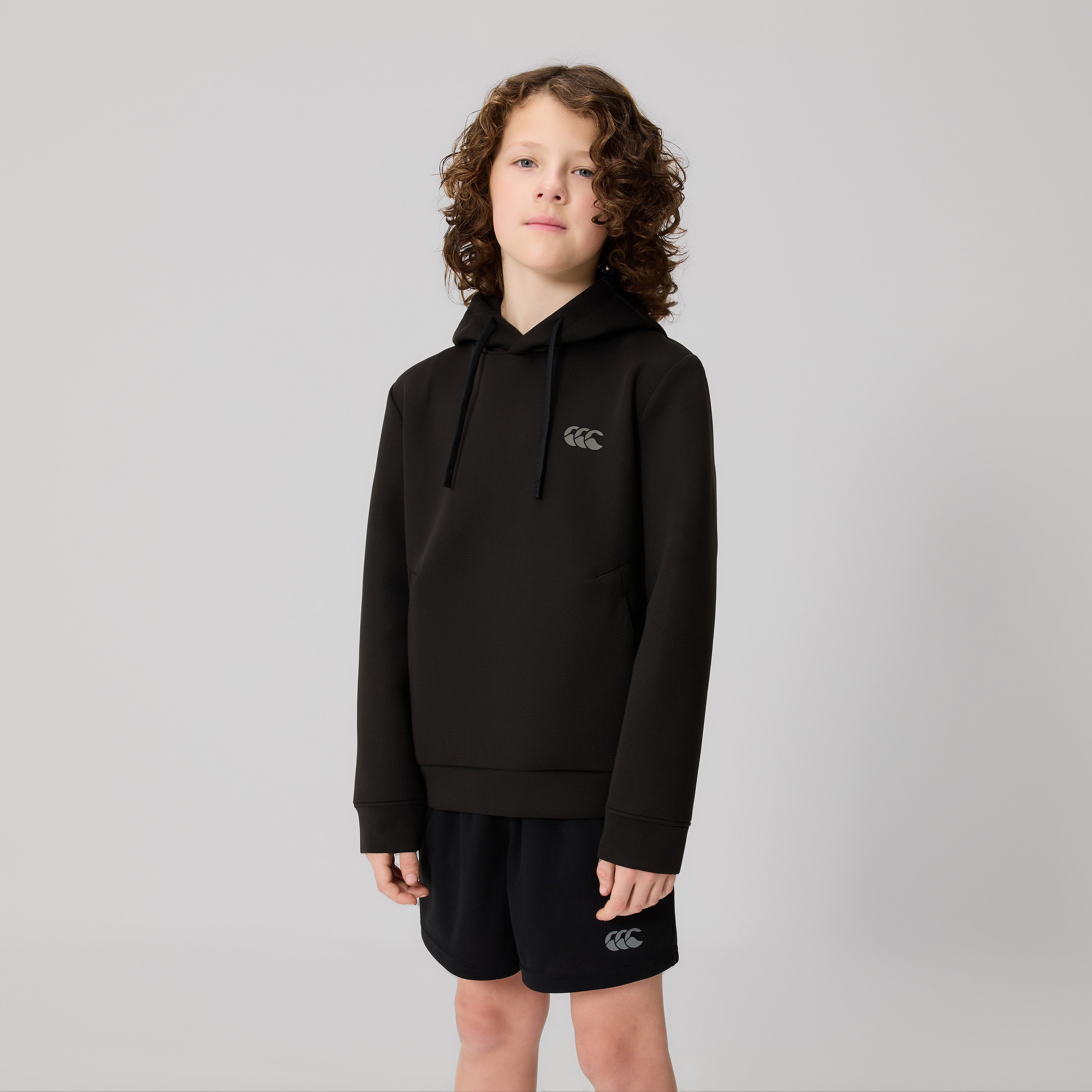 canterbury-sudadera-con-capucha-junior-unisex-tempo-negra image 3