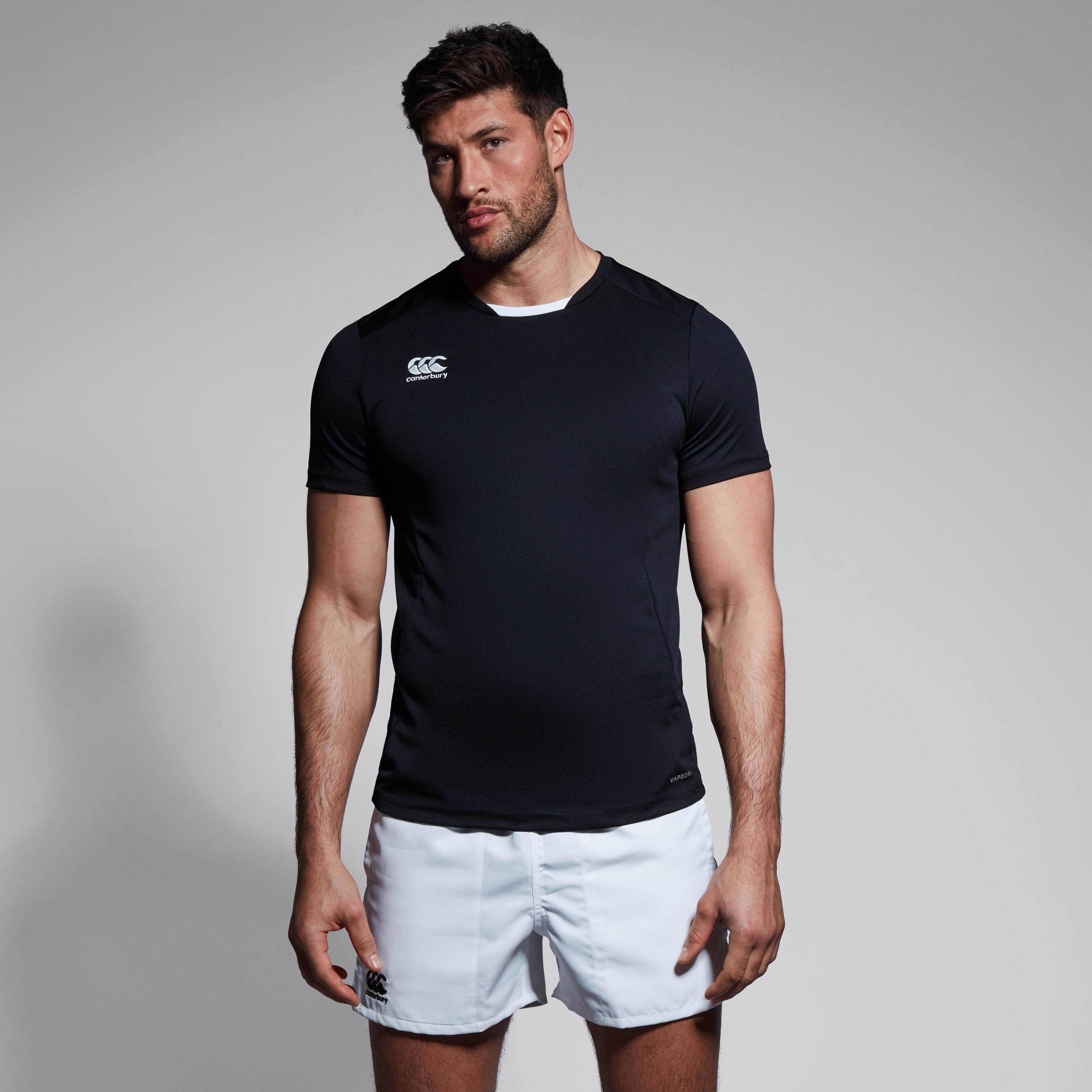canterbury-club-dry-camiseta-hombre-negra image 2