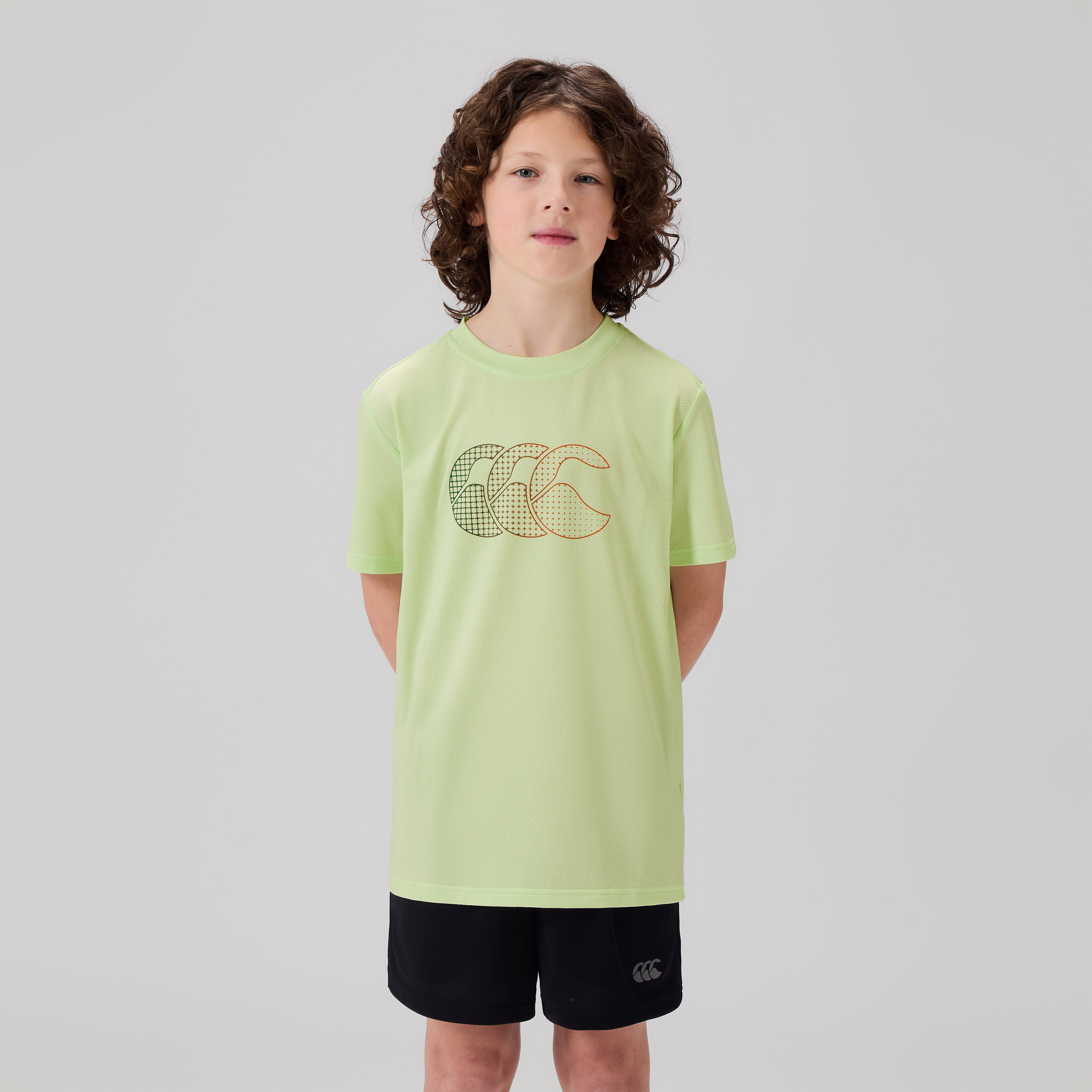 canterbury-junior-unisex-tempo-tee-verde image 3