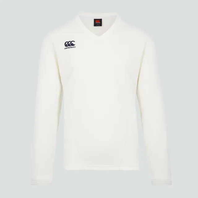 canterbury-classic-jersey-de-cr-quet-manga-larga-blanco-para-junior-unisex image 1