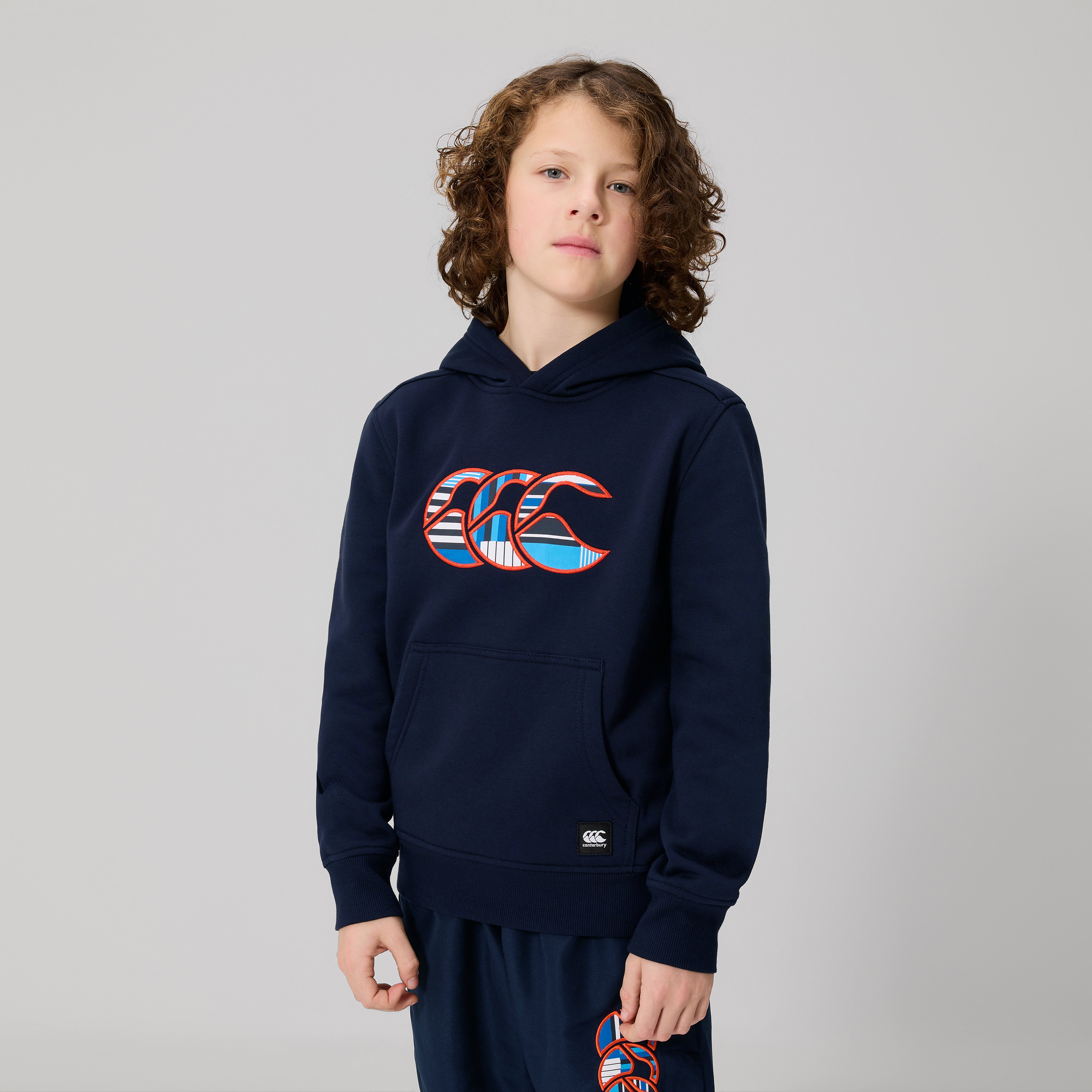 canterbury-uglies-sudadera-con-capucha-y-logo-para-ni-o-azul-marino image 4