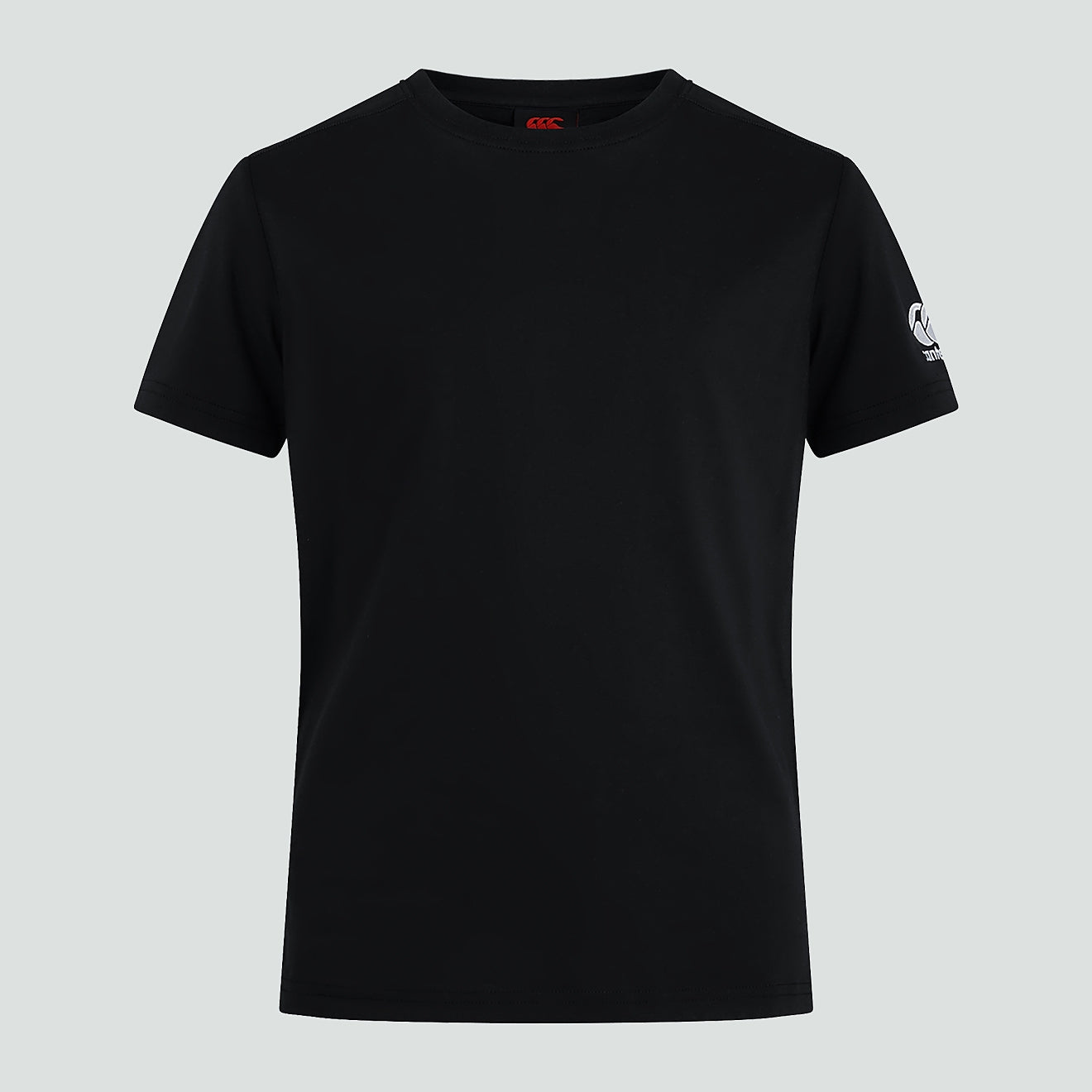 camiseta-canterbury-club-plain-junior-unisex-negra image 1