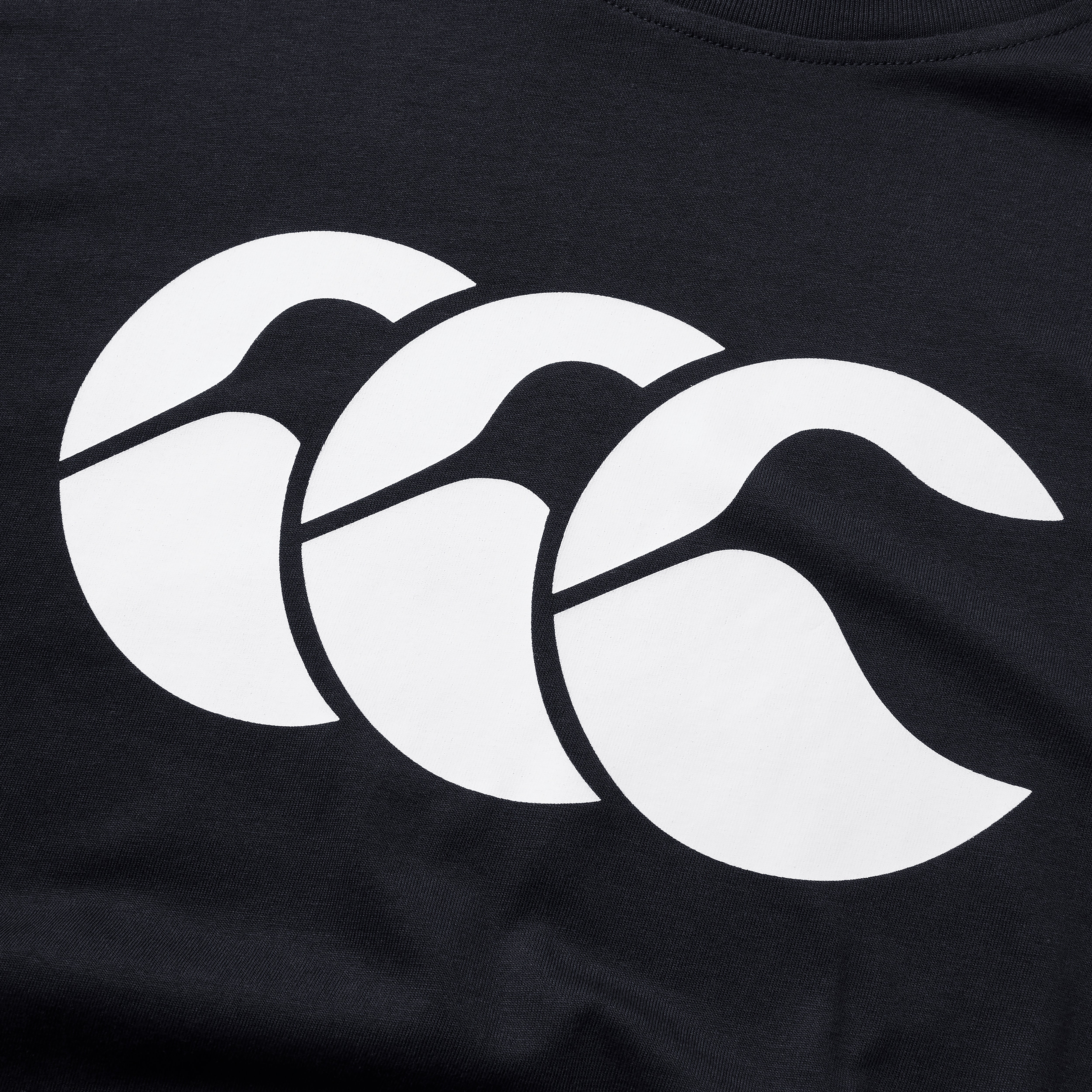 canterbury-camiseta-ccc-cotton-logo-negra-para-hombre image 4