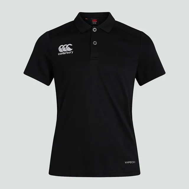 canterbury-club-dry-polo-shirt-negro-junior-unisex image 1