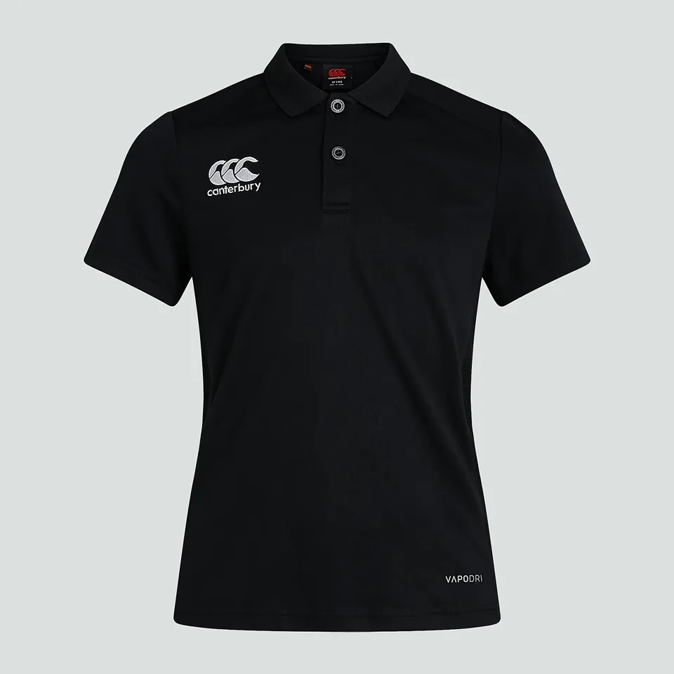 canterbury-club-dry-polo-shirt-negro-junior-unisex image 1