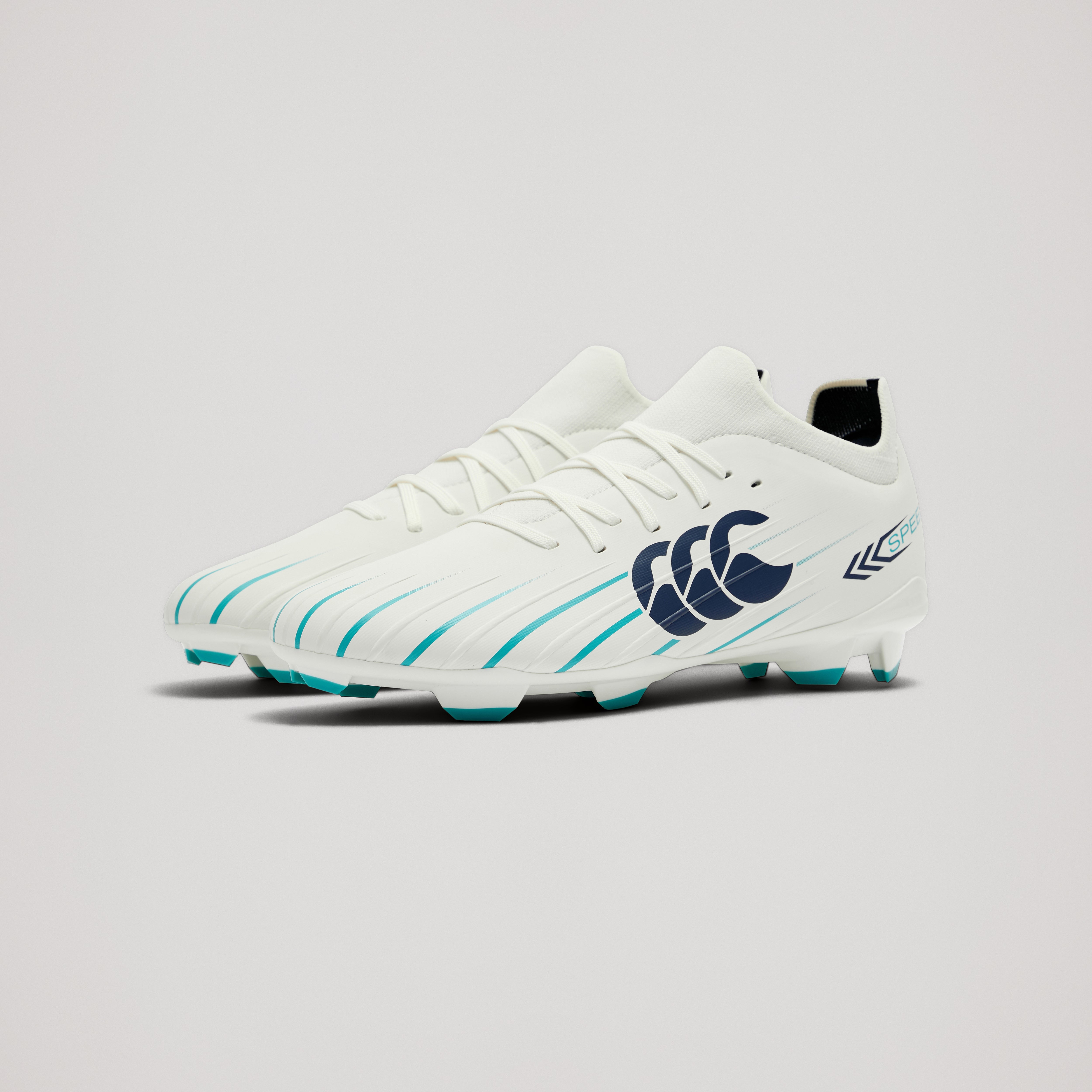 botas-de-rugby-canterbury-speed-falcon-2-0-pro-firm-ground-blanco-adulto-unisex image 4