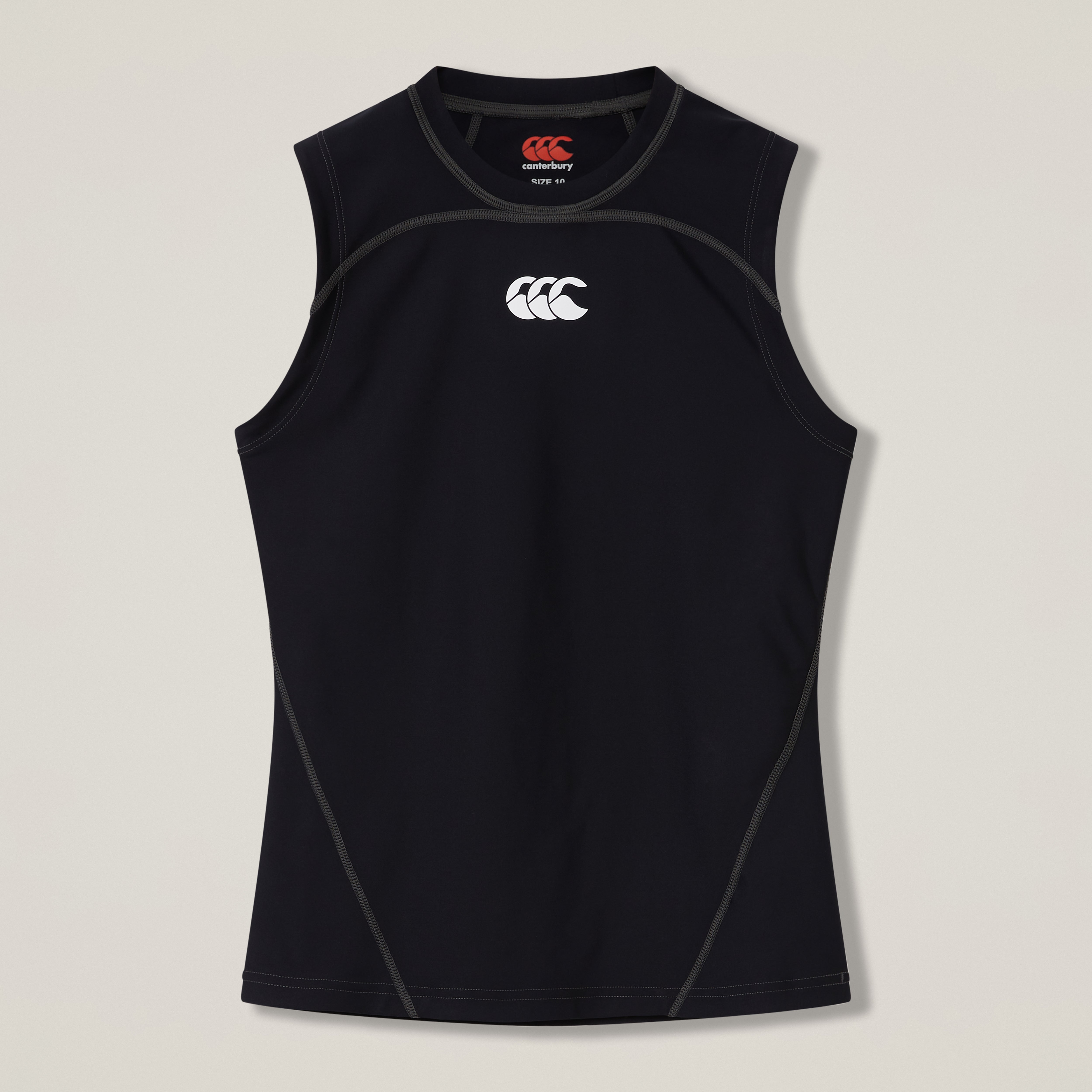 camiseta-interior-sin-mangas-canterbury-baselayer-negra-para-mujer image 1